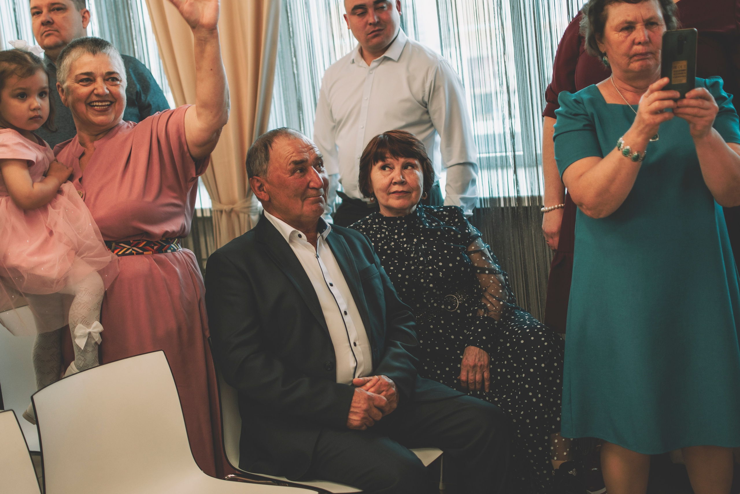 Альберт и Анастасия (Студийная фотосессия, роспись в ДК Нефтяник + фотосессия с гостями). Семейный и свадебный фотограф Губкинский и Ставрополь