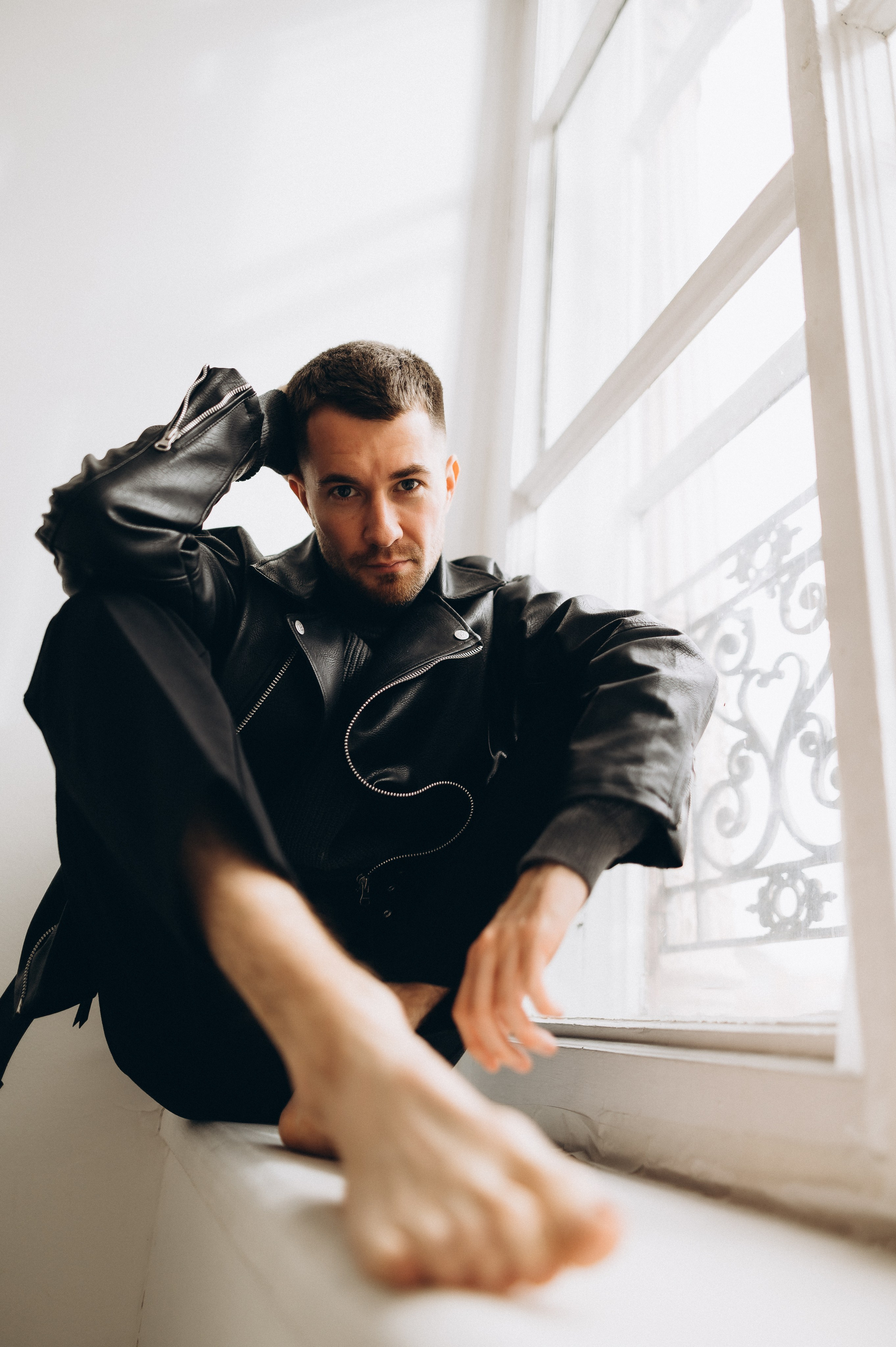 Антон студия Спб (мужская индивидуальная съемка). Фотограф ПИТЕР СПБ Надежда Баранова