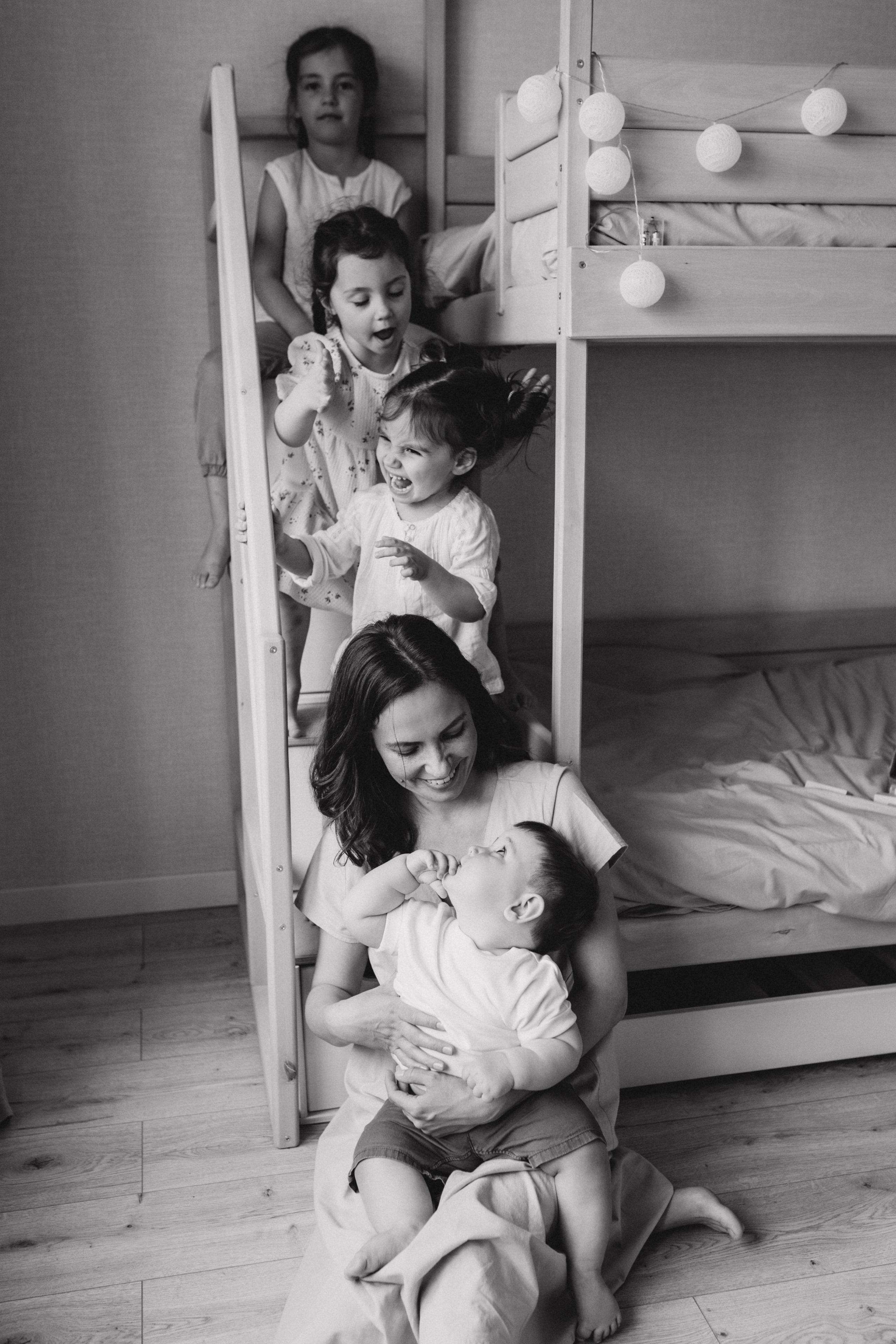 Большая семья. Семейный и женский фотограф в Москве Коновалова Олеся