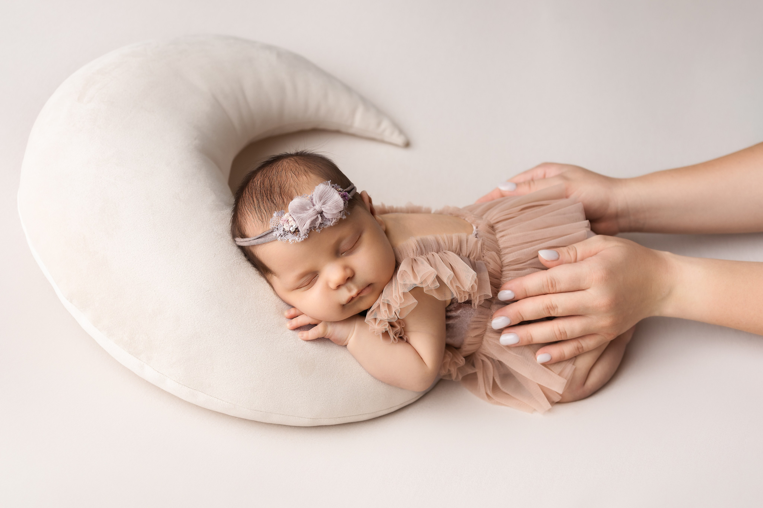 Полина 14 дней. Фотограф новорождённых Newborn Москва