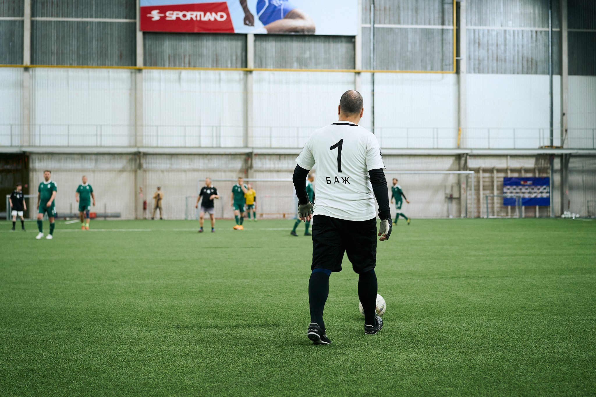 Friendly football match: Seimas of the Republic of Lithuania vs. Sviatlana Tsikhanouskaya’s Office. Photographer in Vilnius