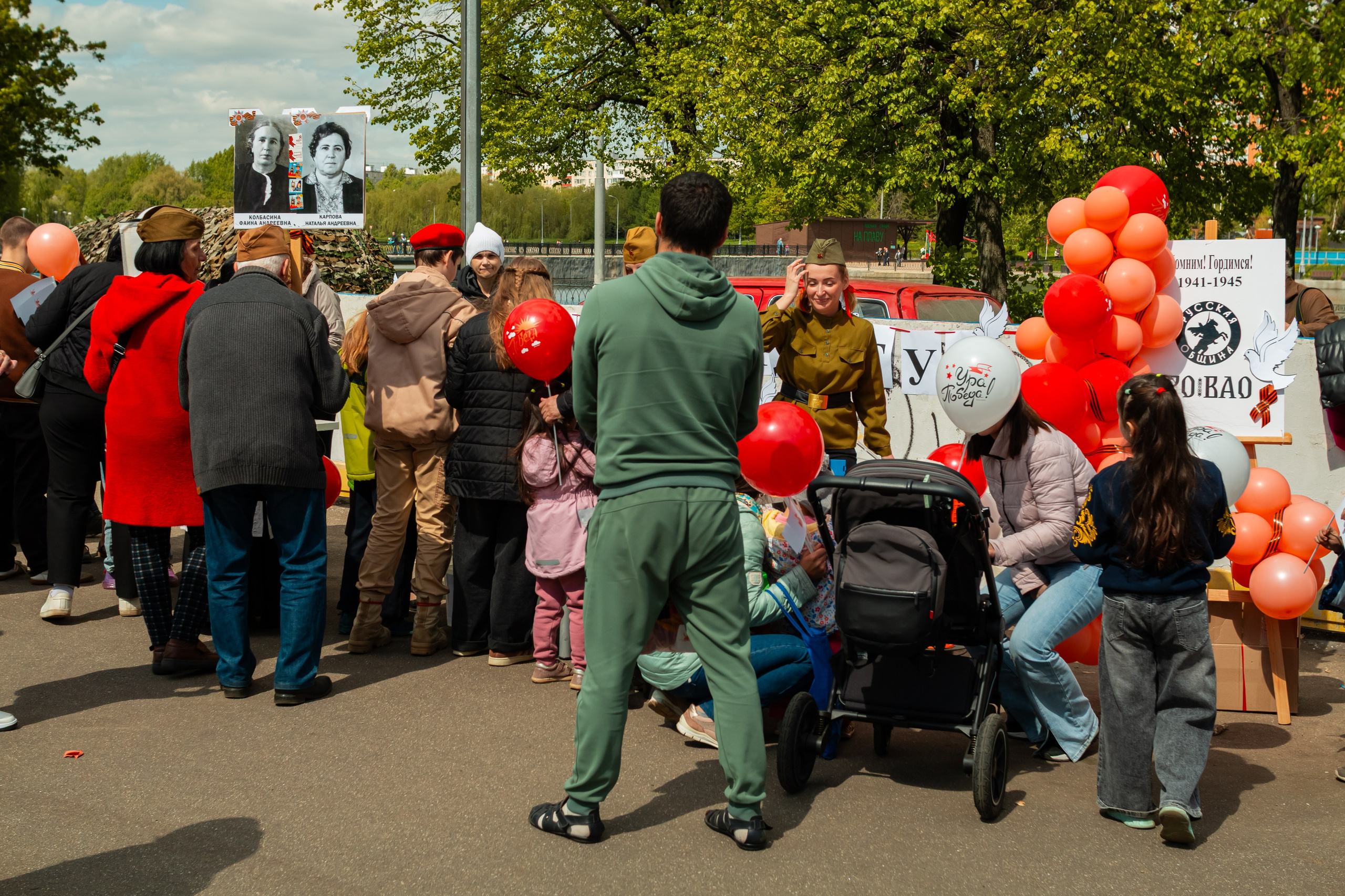 Репортаж с 9 мая 2025 года, День Победы! ВАО Москва. Фотограф Илья Варакин