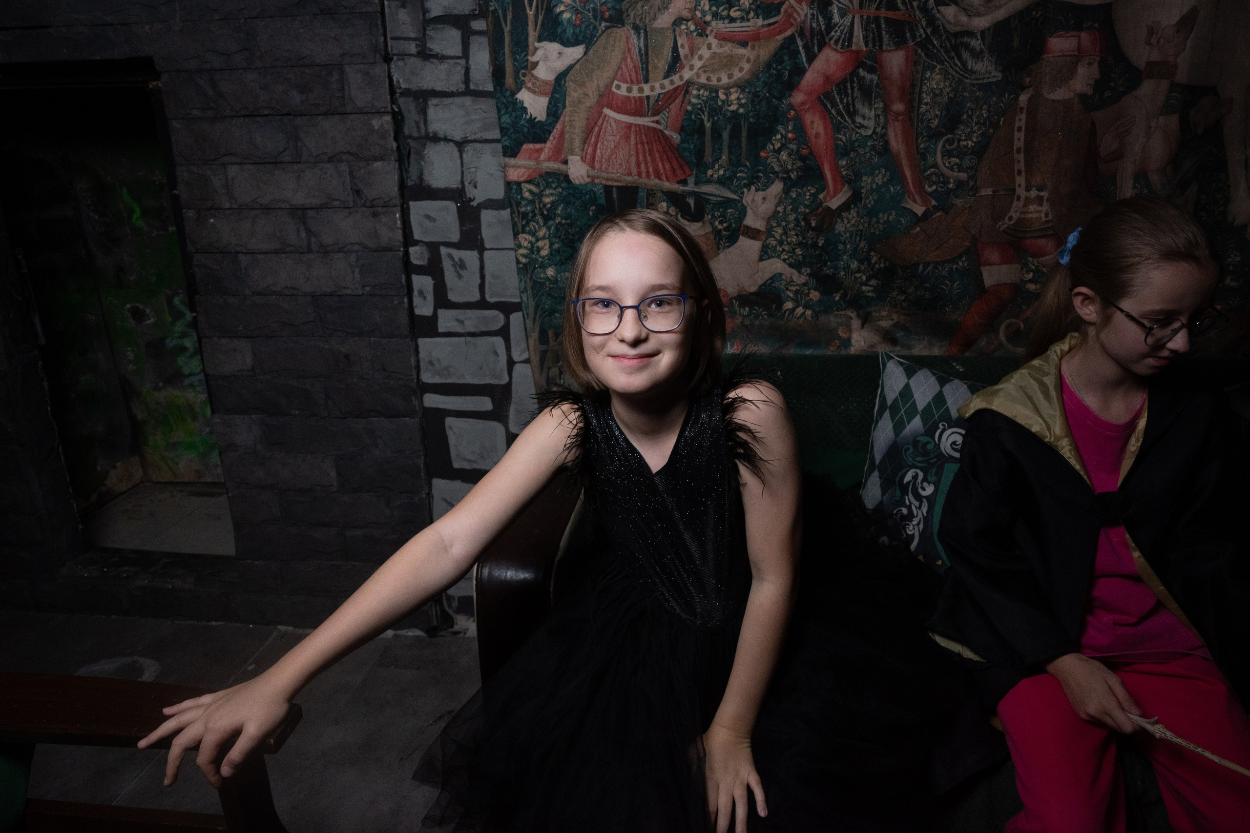 День рождения ребенка в «Подземелье Слизерин». Фотограф мероприятий в Москве