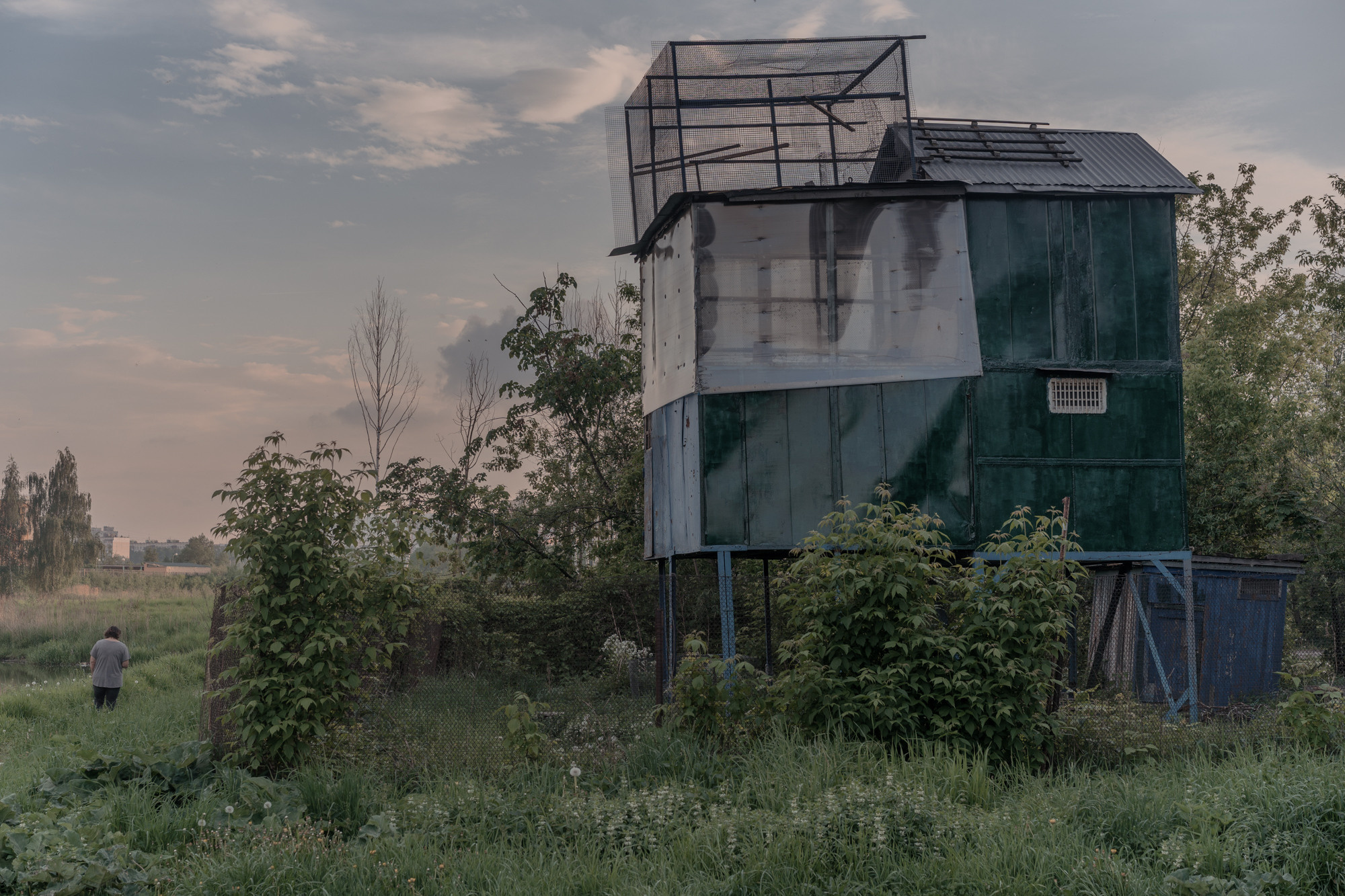 Train to the Dead-End. Mixed-media artist