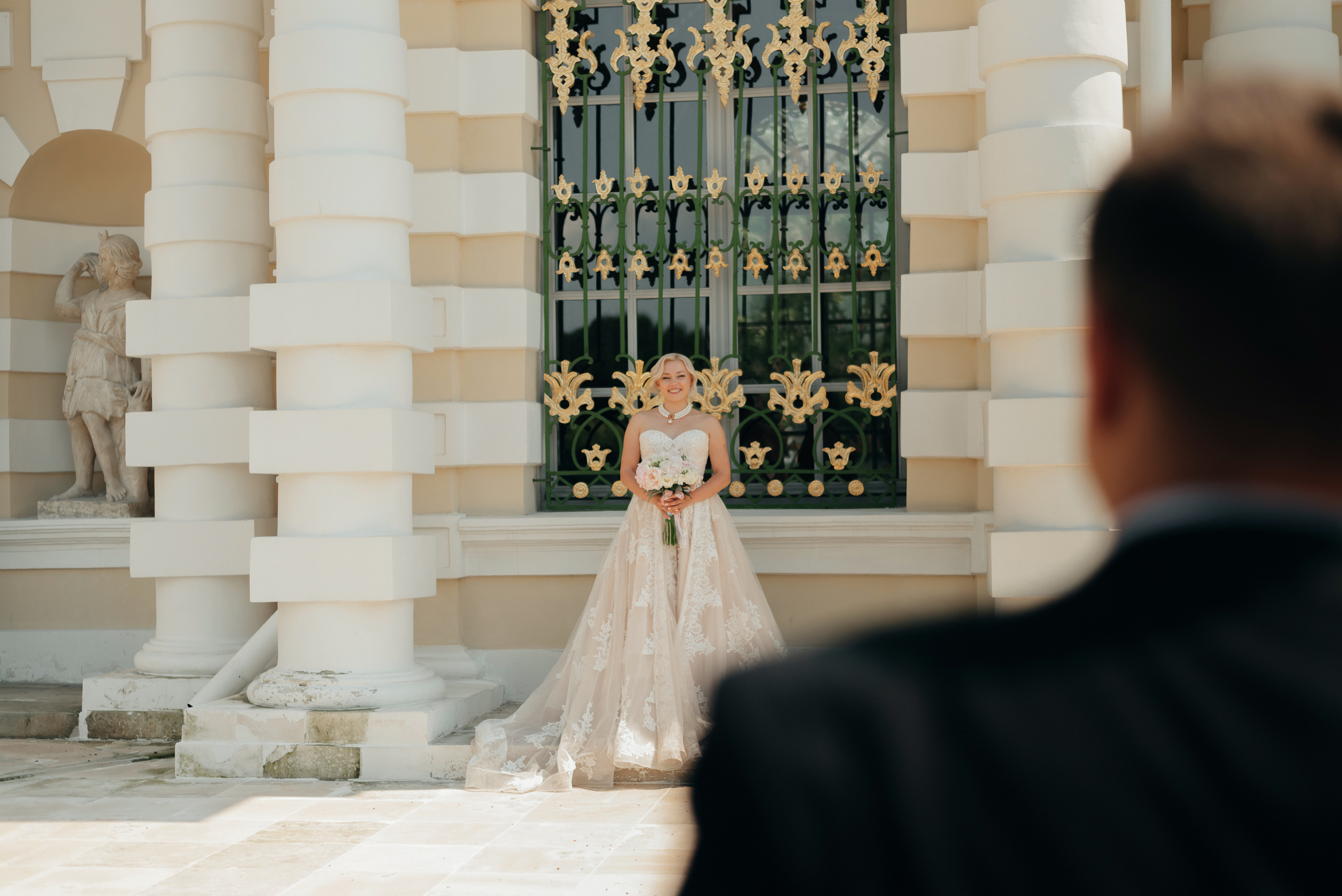 Свадебная фотосессия Кусково. Фотограф Москва