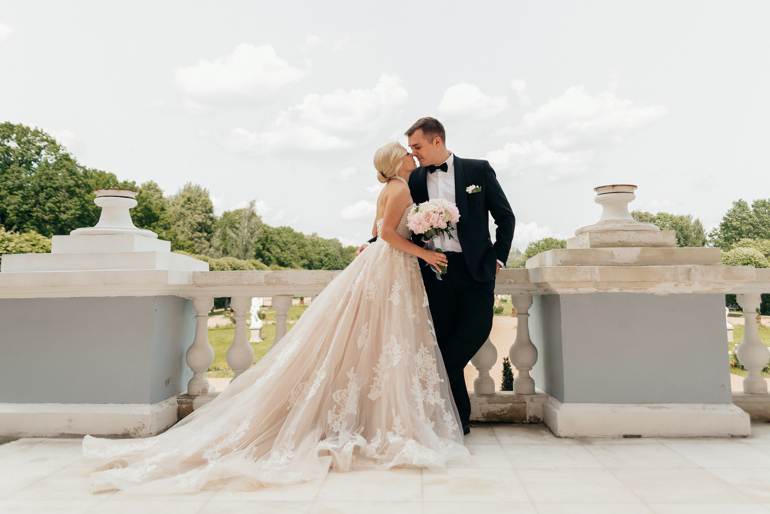 Свадебная фотосессия Кусково. Фотограф Москва