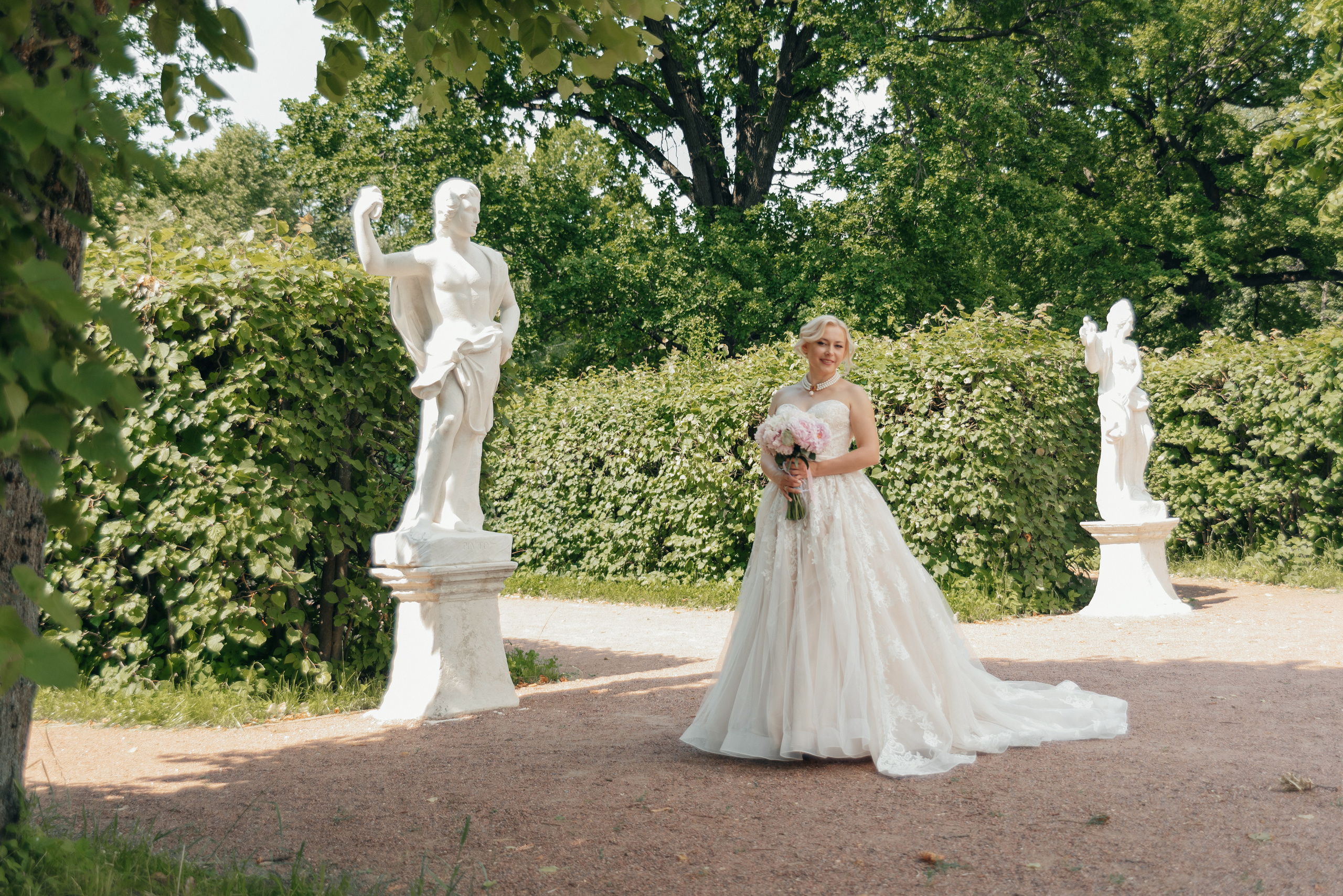 Свадебная фотосессия Кусково. Фотограф Москва