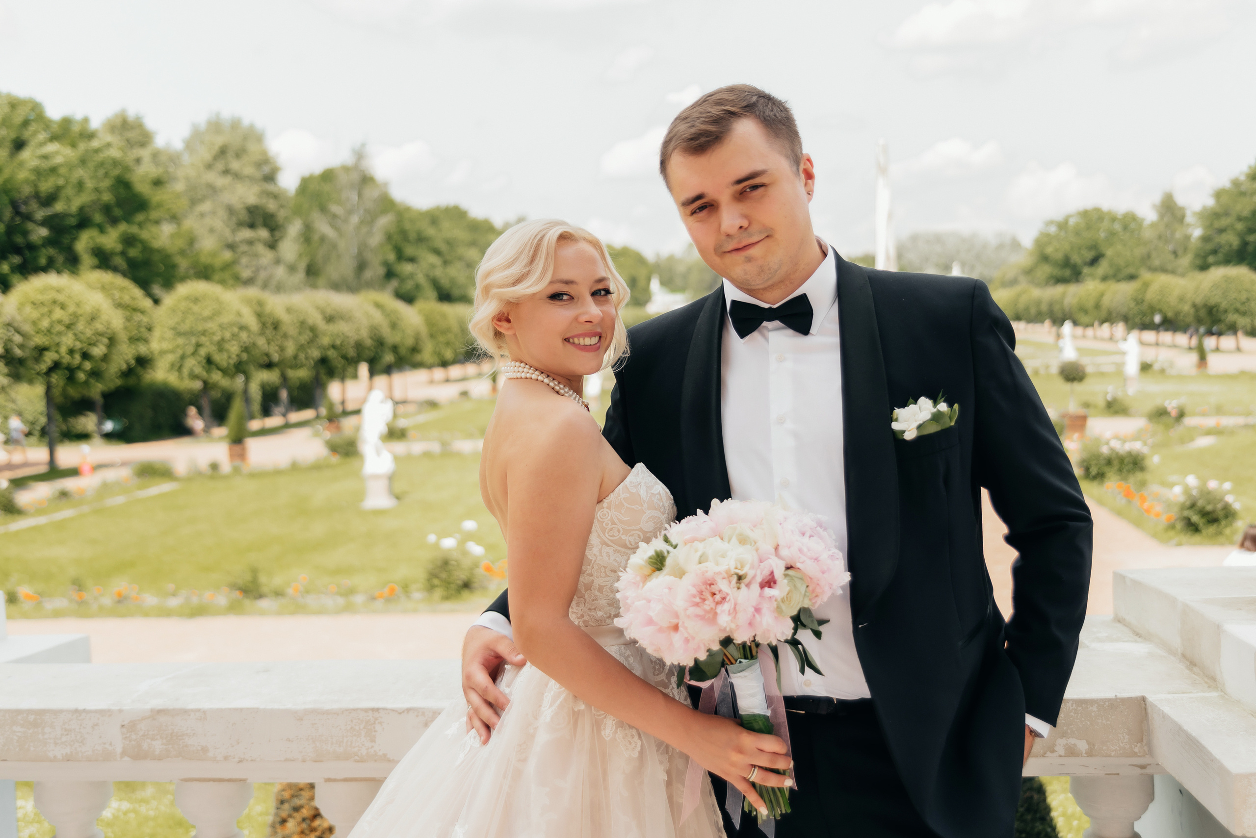 Свадебная фотосессия Кусково. Фотограф Москва