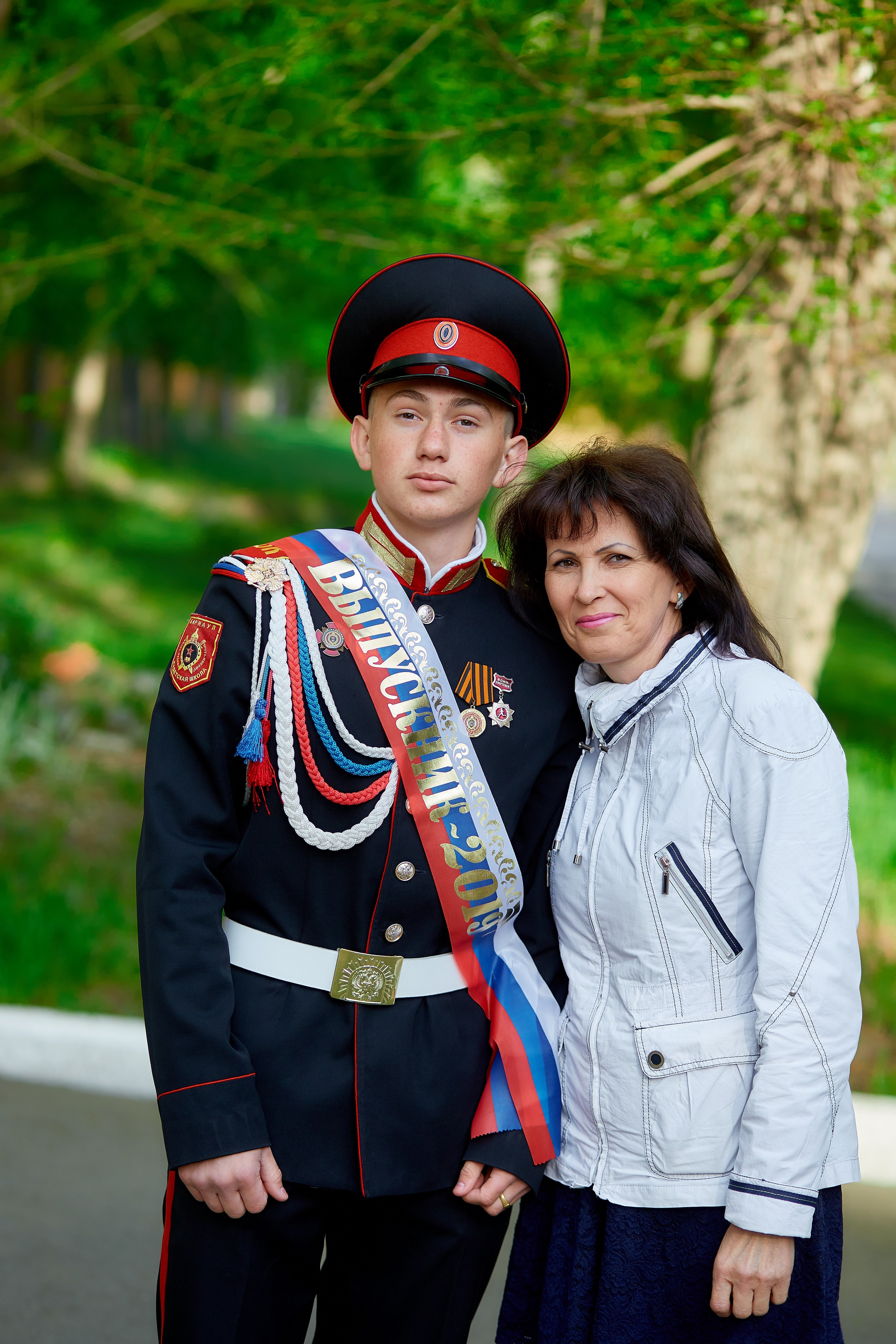 Кадеты последний звонок. Фотограф Вячеслав Фарунин