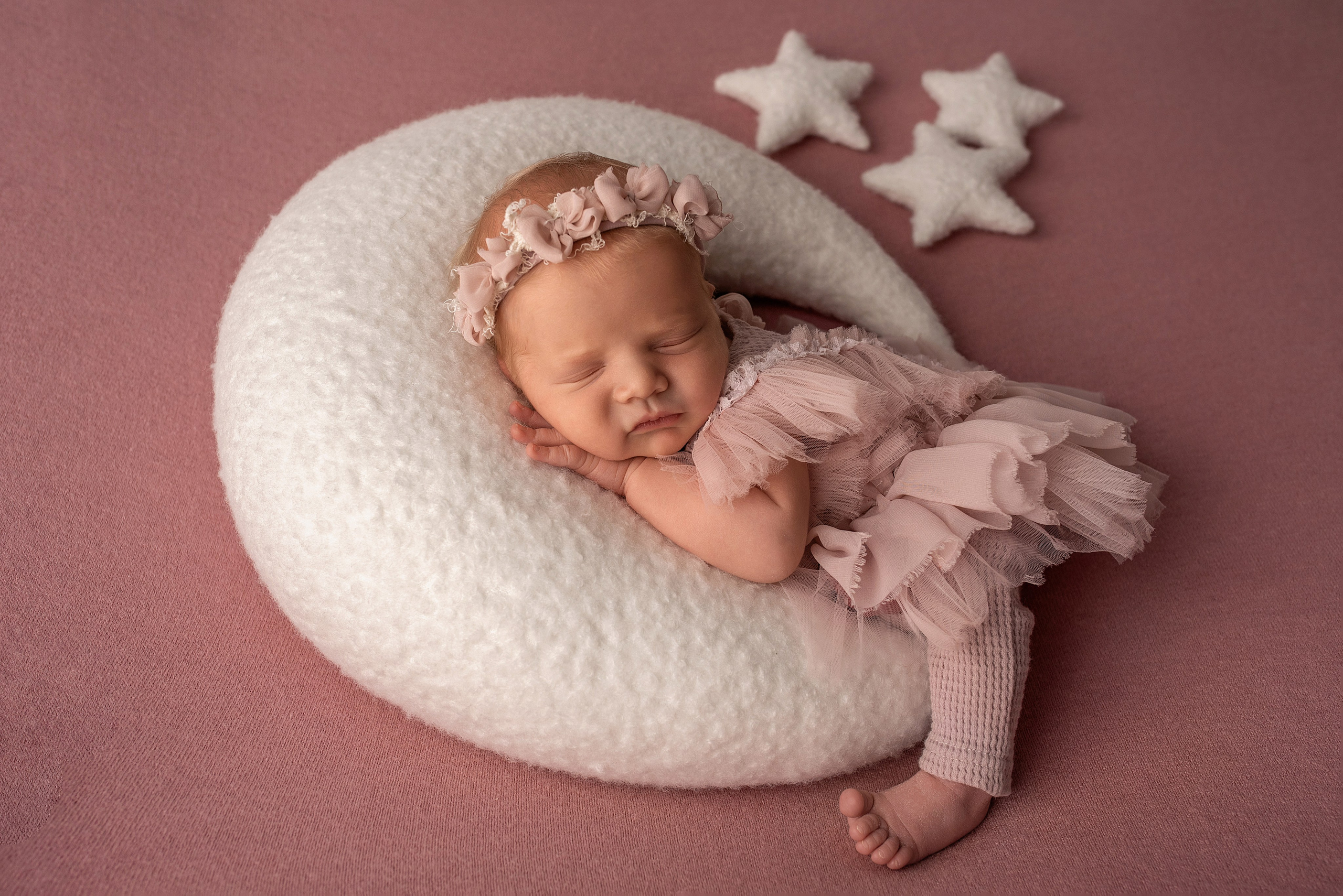 Аннушка 10 дней. Детский фотограф новорождённых в Минске Боровик Екатерина