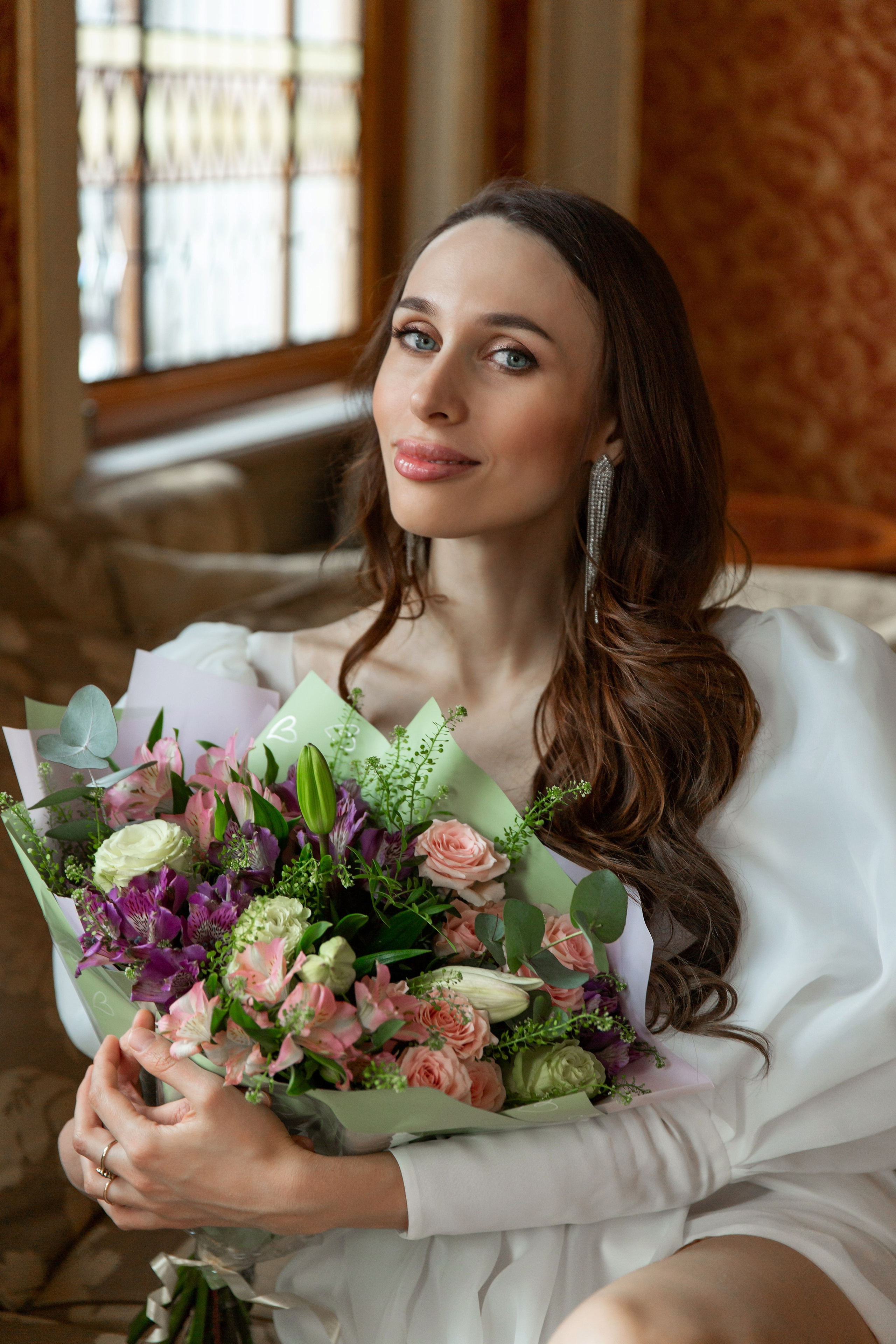 Фотосессия девушки в бутик-отеле. Свадебный и портретный фотограф в Санкт-Петербурге Надежда Чечулина