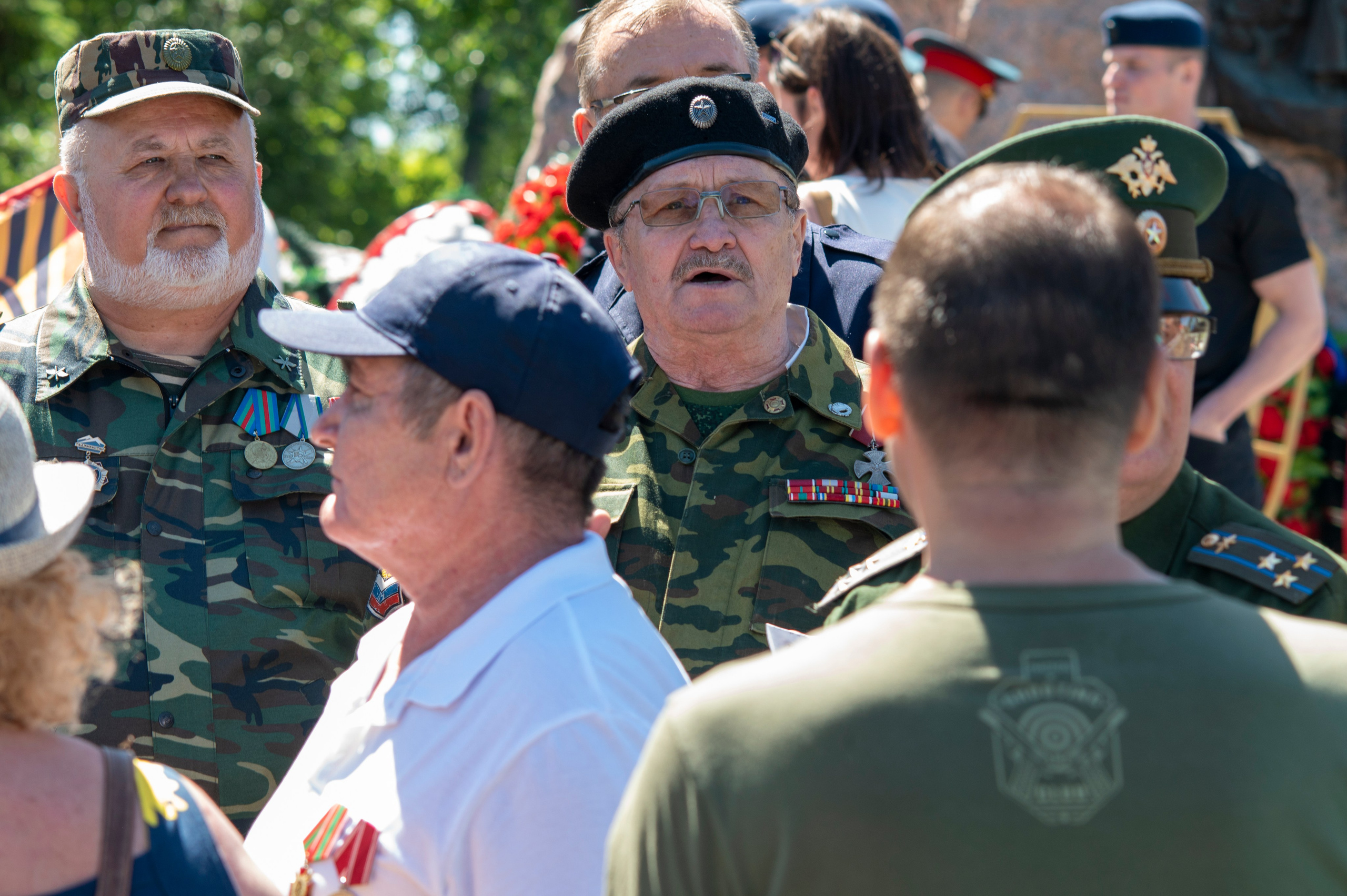 День ветеранов боевых действий 2022. Фотограф Роман Адлер
