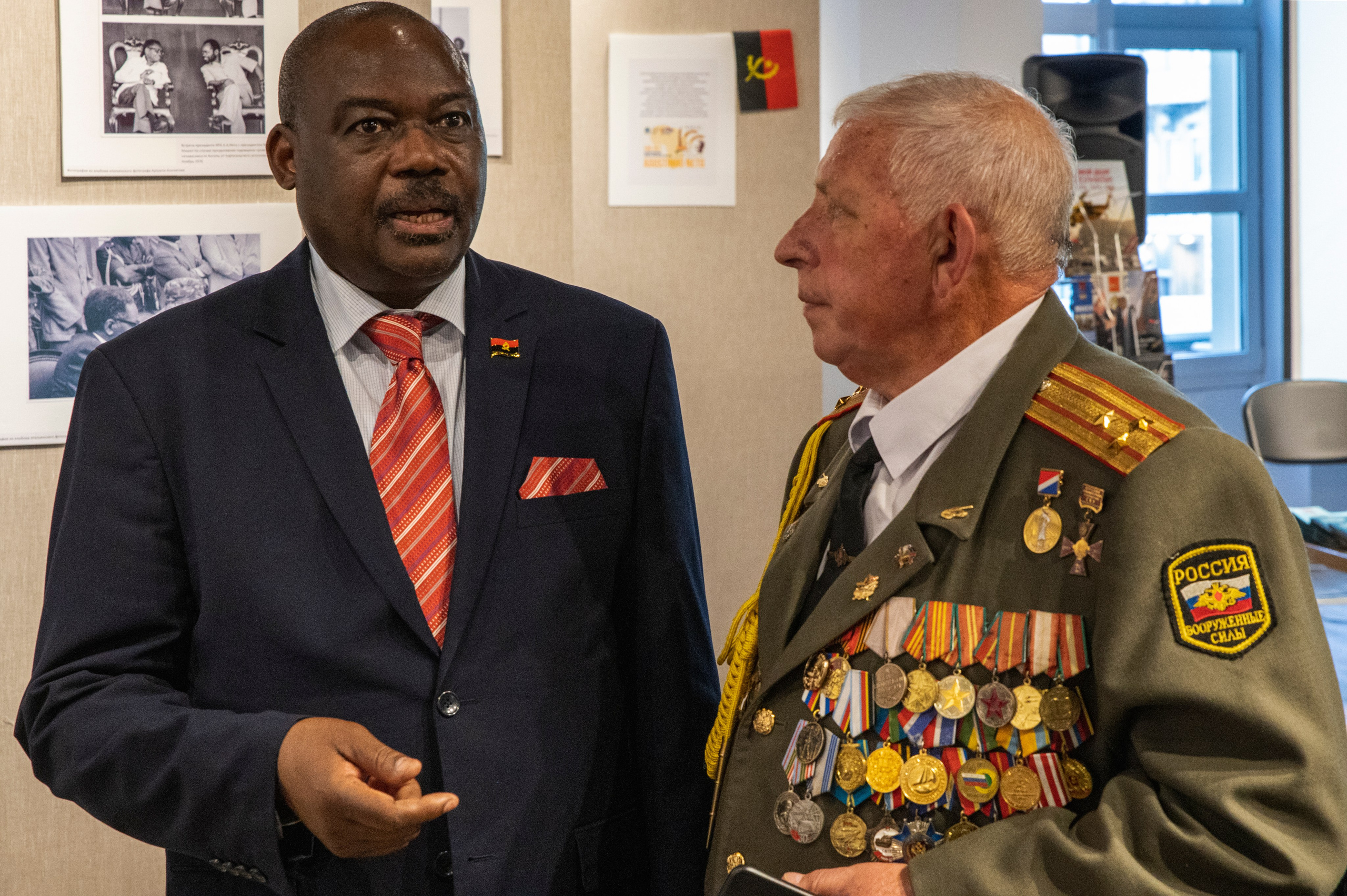 Ветераны Анголы «От прошлого к настоящему». Фотограф Роман Адлер