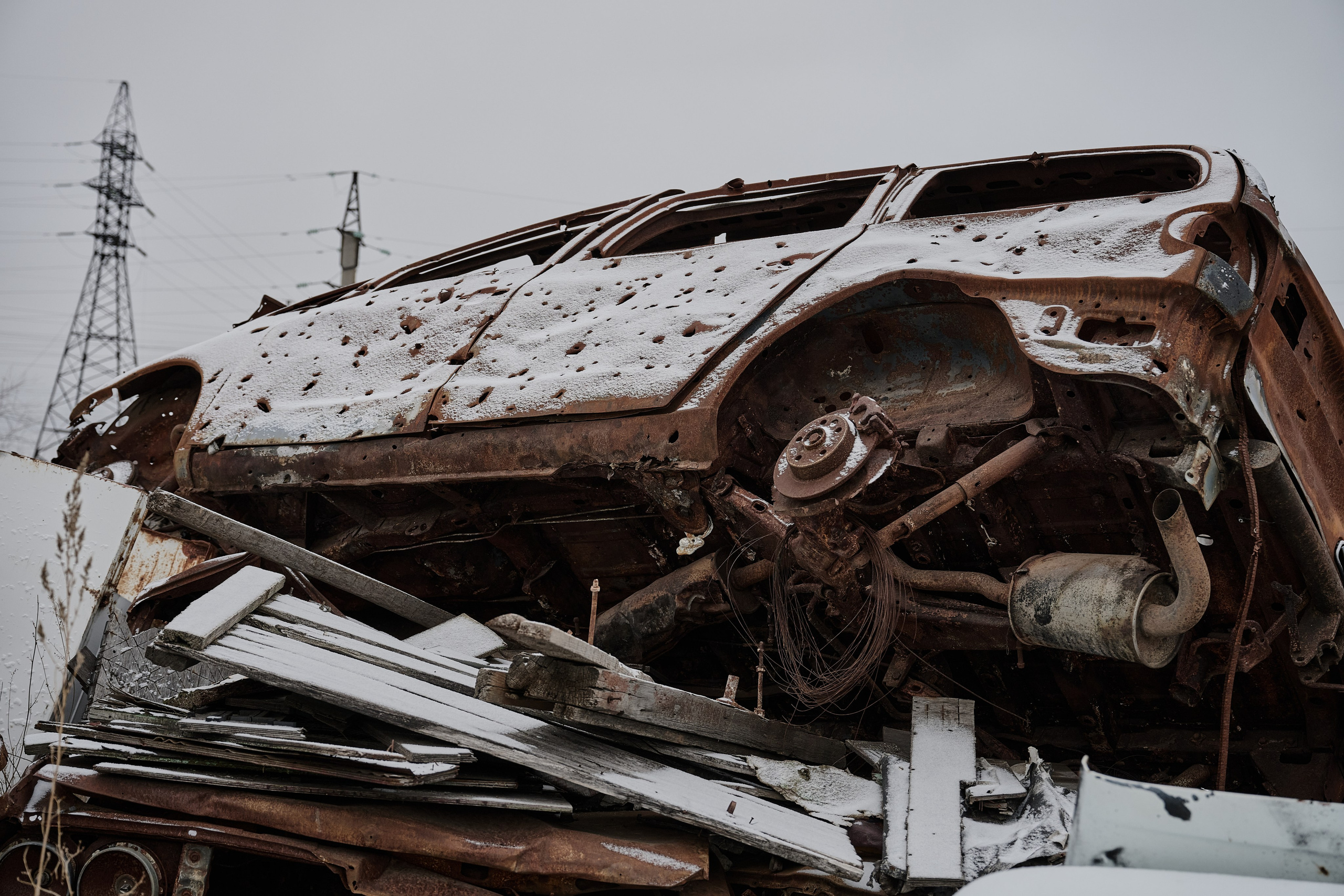 Северодонецк (Луганская область). Декабрь 2024. Фотограф Роман Адлер
