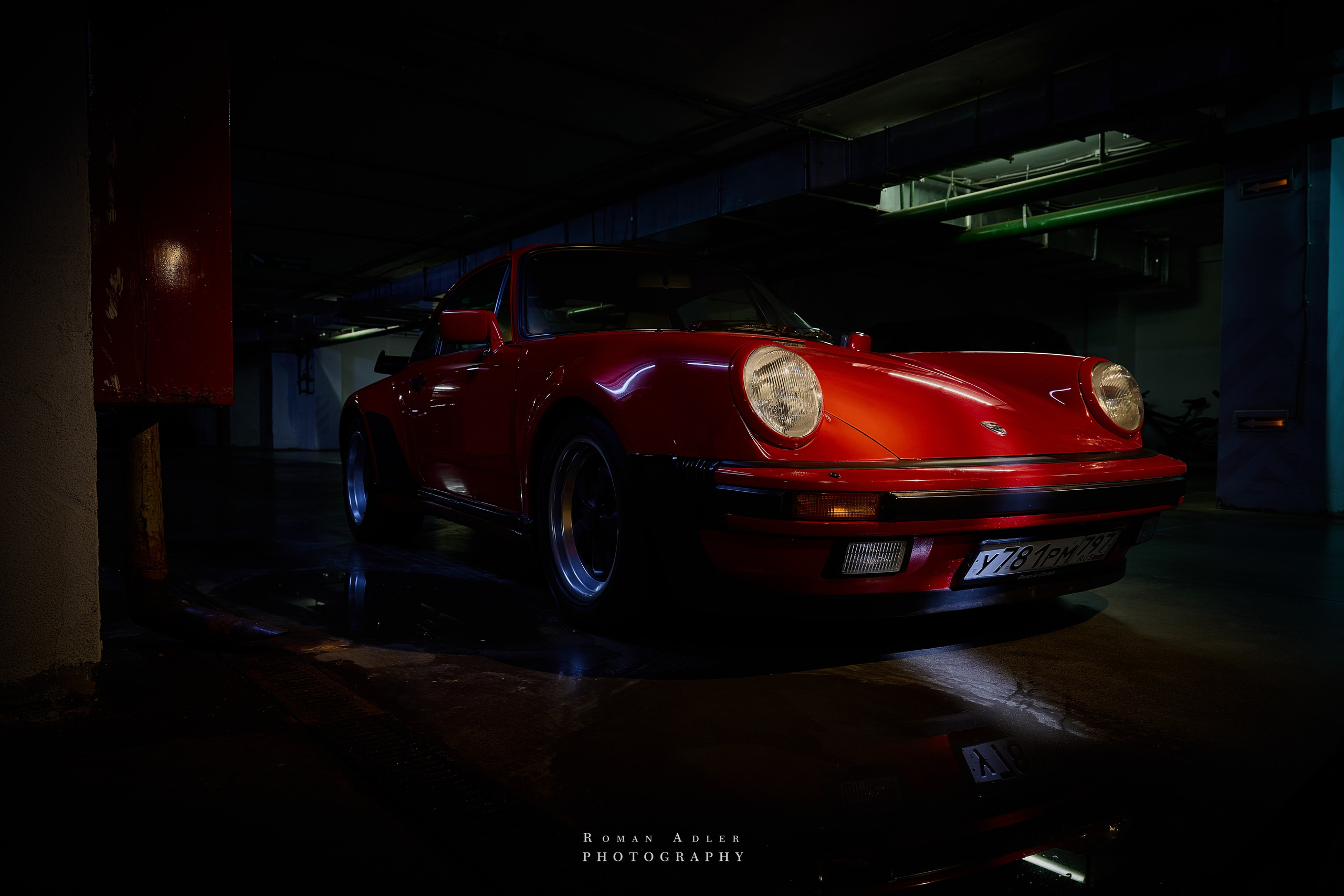 Porsche 911 Turbo. Фотограф Роман Адлер