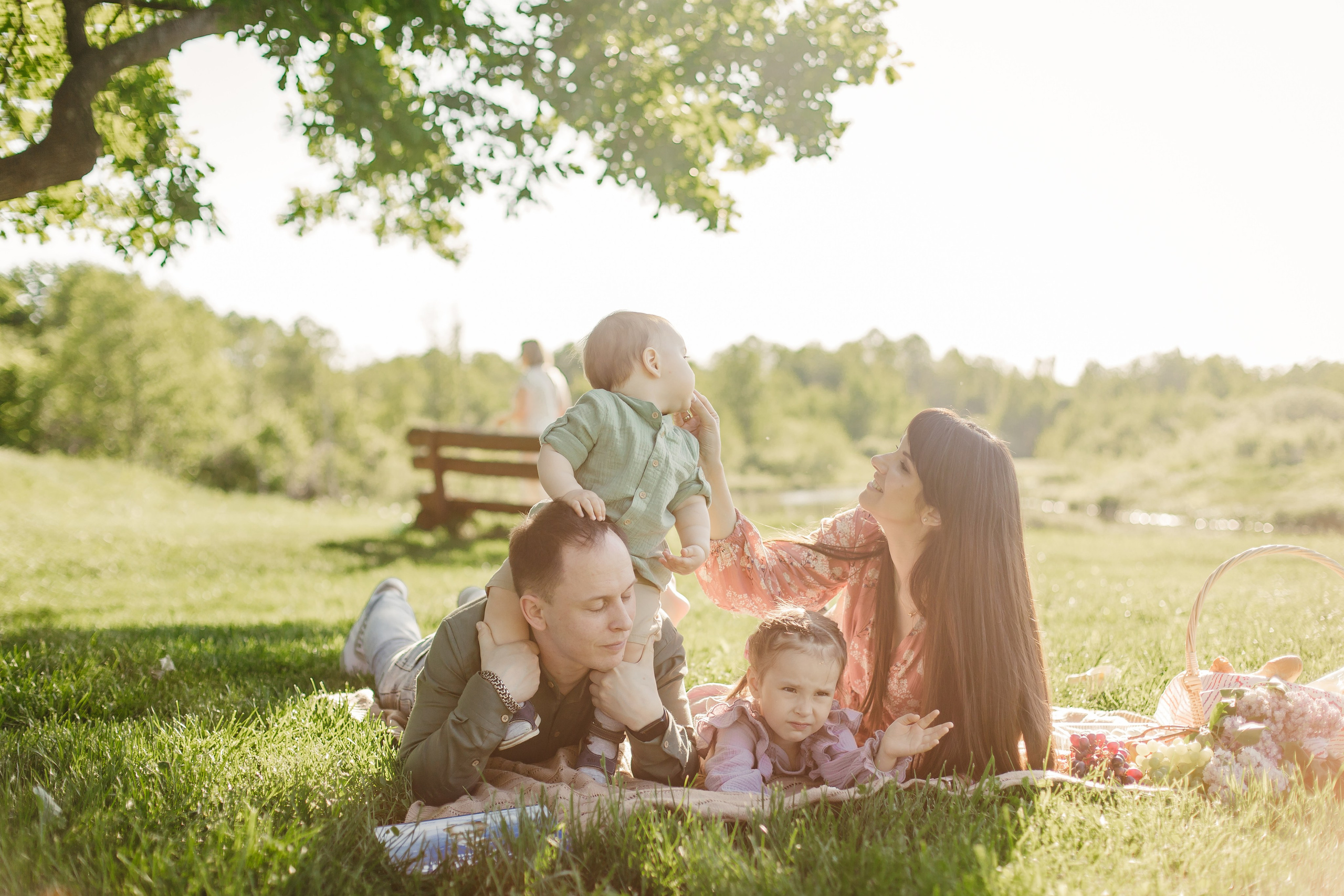 Екатерина, Алексей, Соня и Егор. Свадебный и семейный фотограф Александра Кос