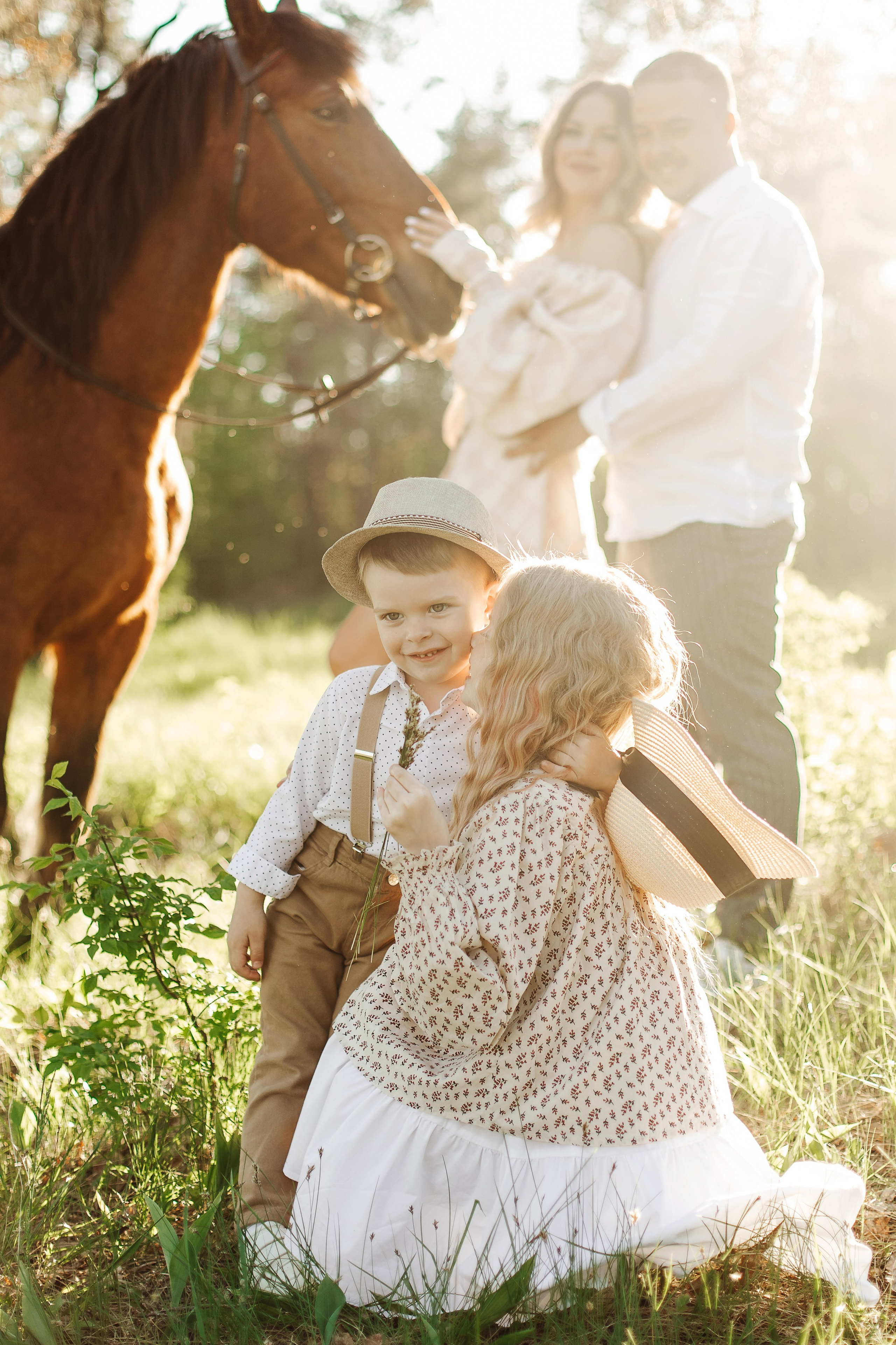 Ольга, Иван, Алёна и Ярослав. Свадебный и семейный фотограф Александра Кос