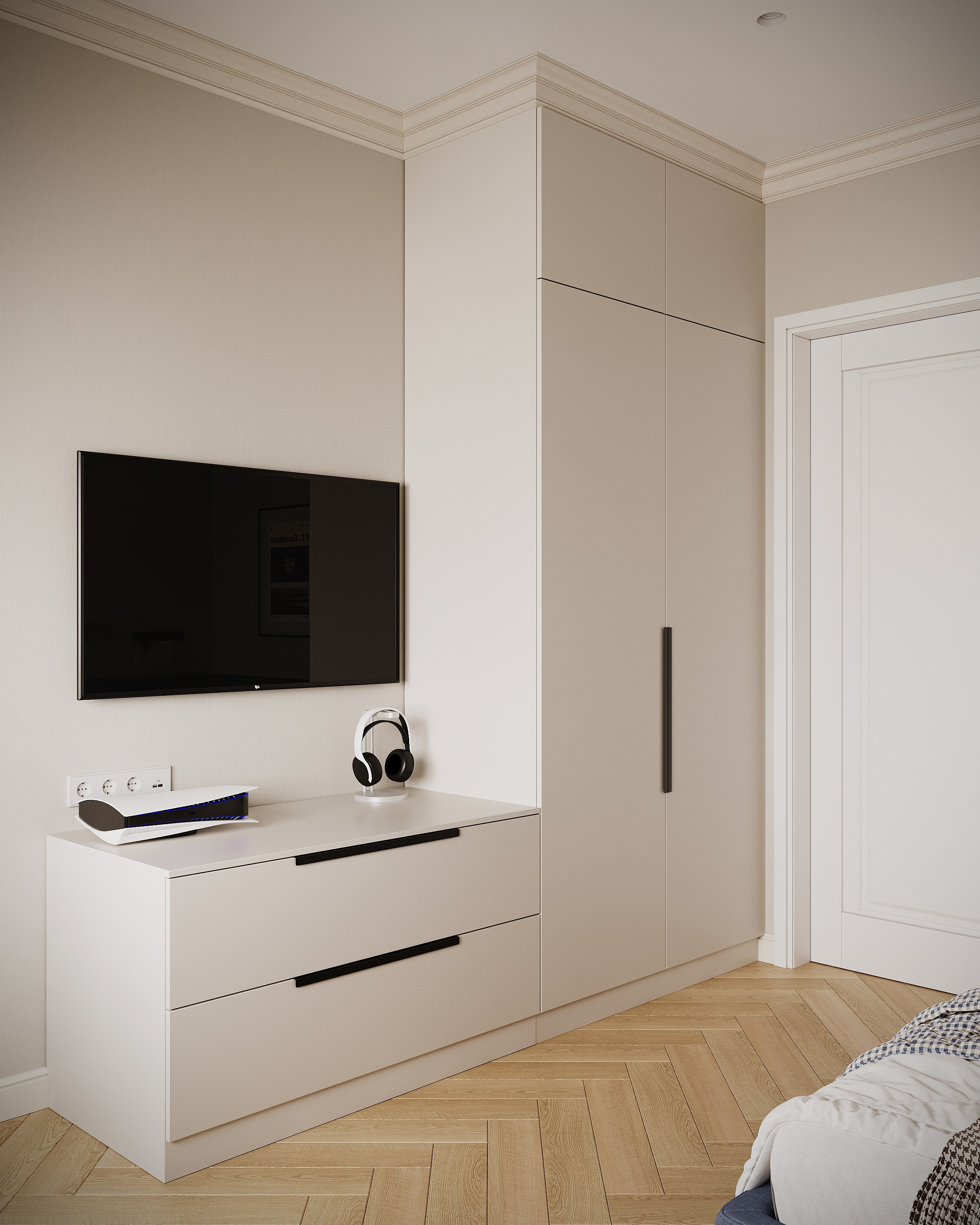 ЖК Петровский парк II — 70 м². КОМНАТА АИСТА дизайн-бюро | AIST ROOM design bureau