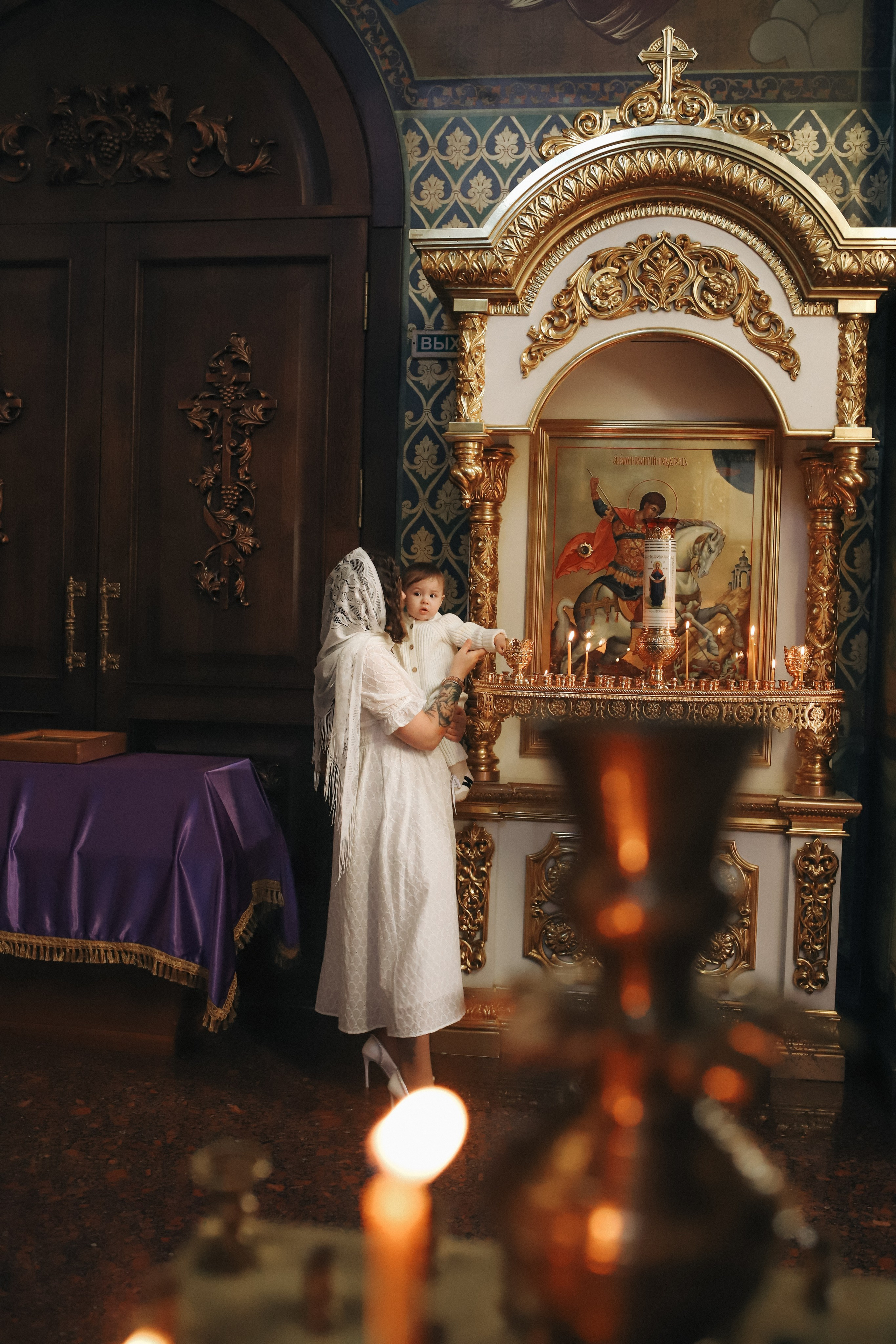 Таинство Крещения. Семейный фотограф в Ставрополе Кристина Ткаченко