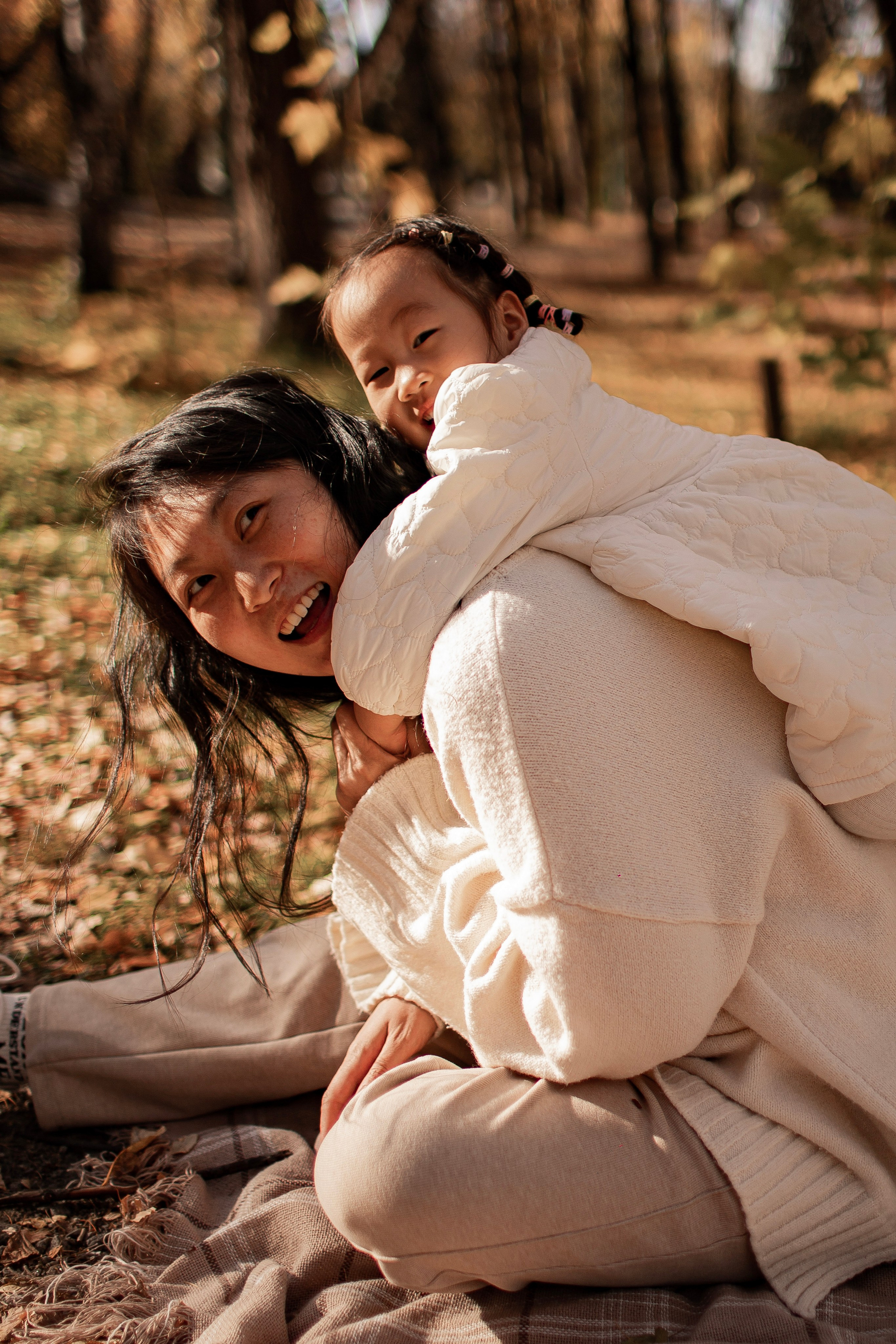 Осень в Харитоновском парке. Семейная съемка — это красивый способ признаться своей семье в любви