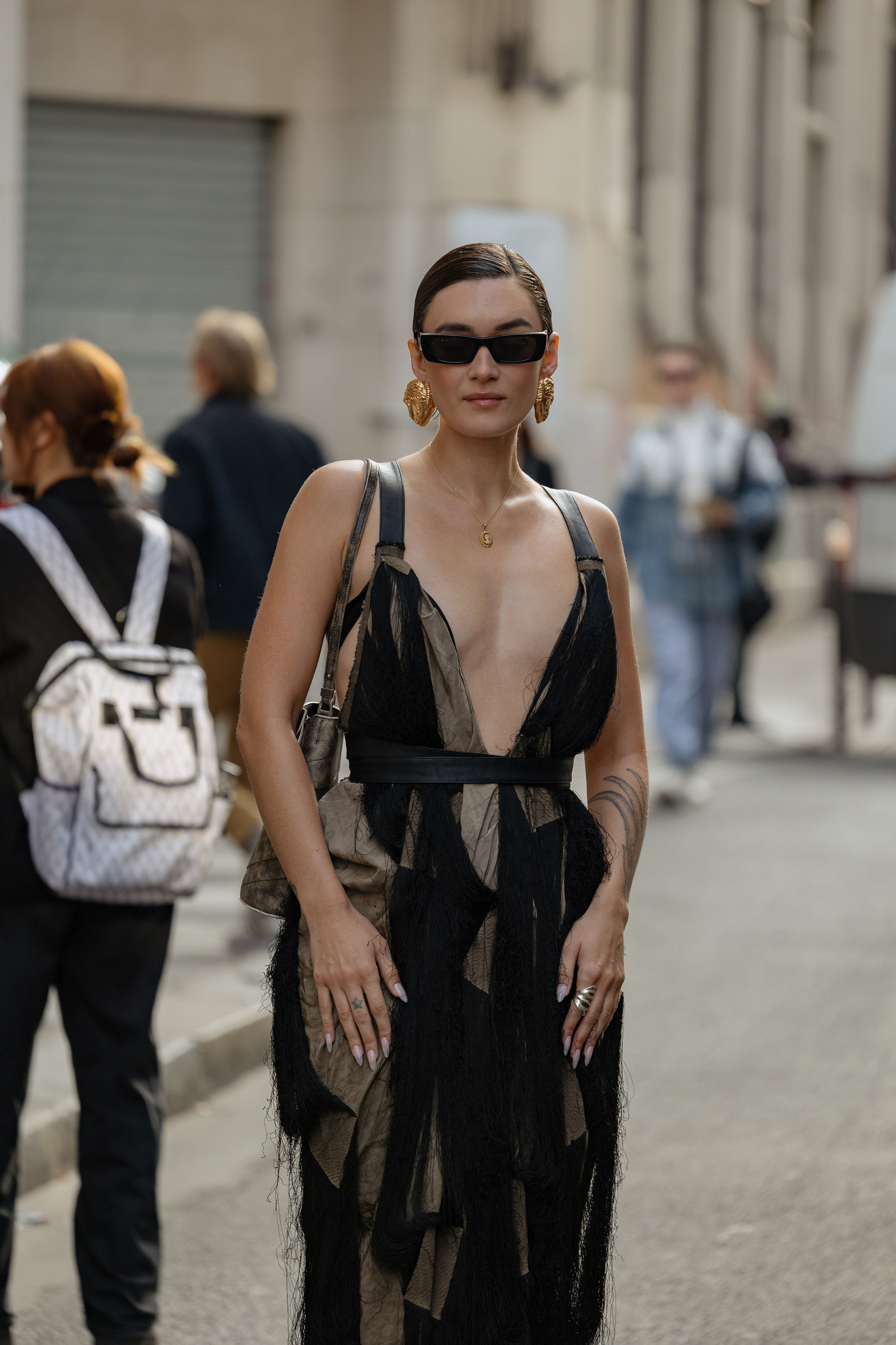 PFW SPRING SUMMER 2024 UMA WANG. Photographer in Milan Ivan Goncharov