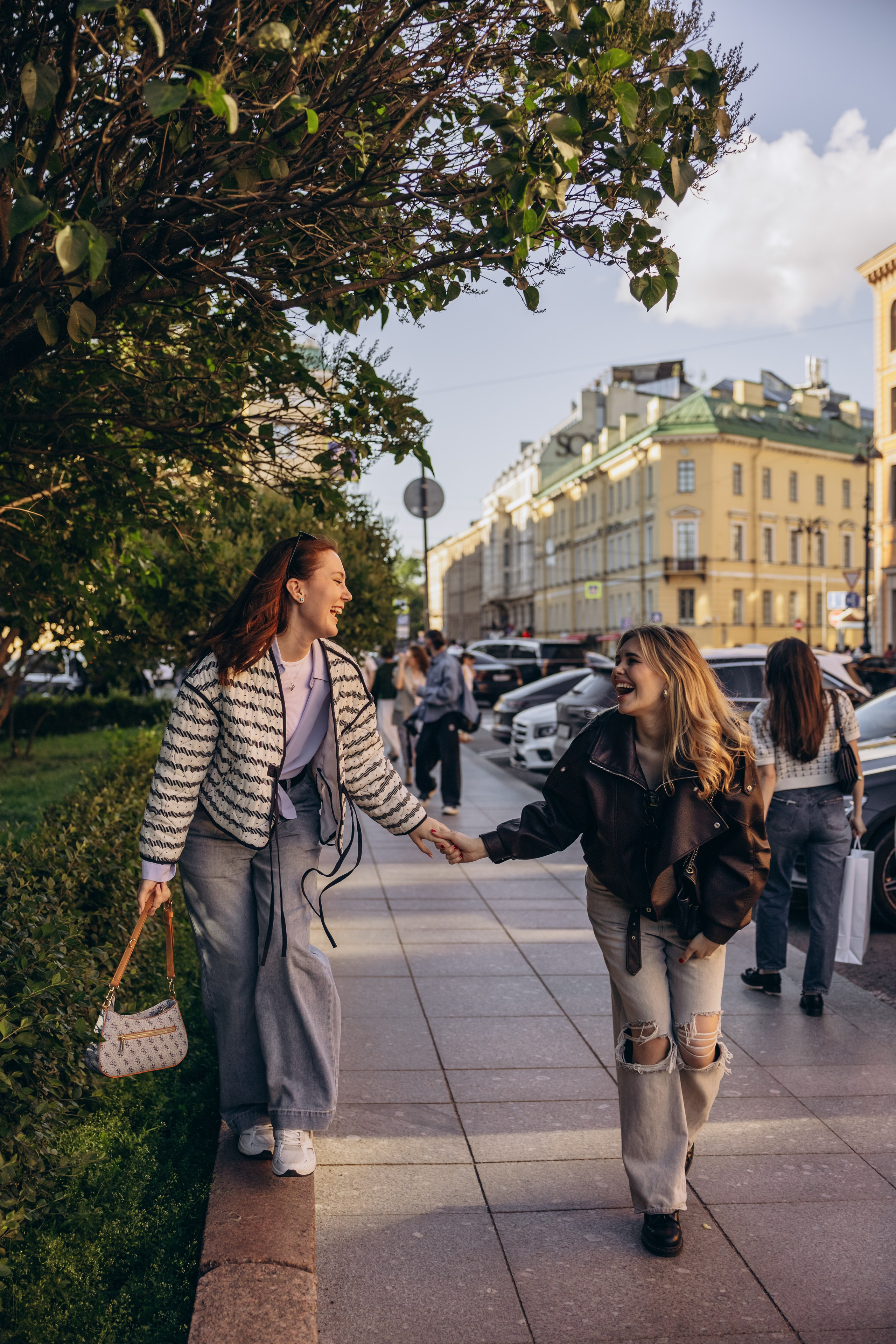 Подруги в большом городе. Семейный и свадебный фотограф в Санкт-Петербурге Екатерина Васильева