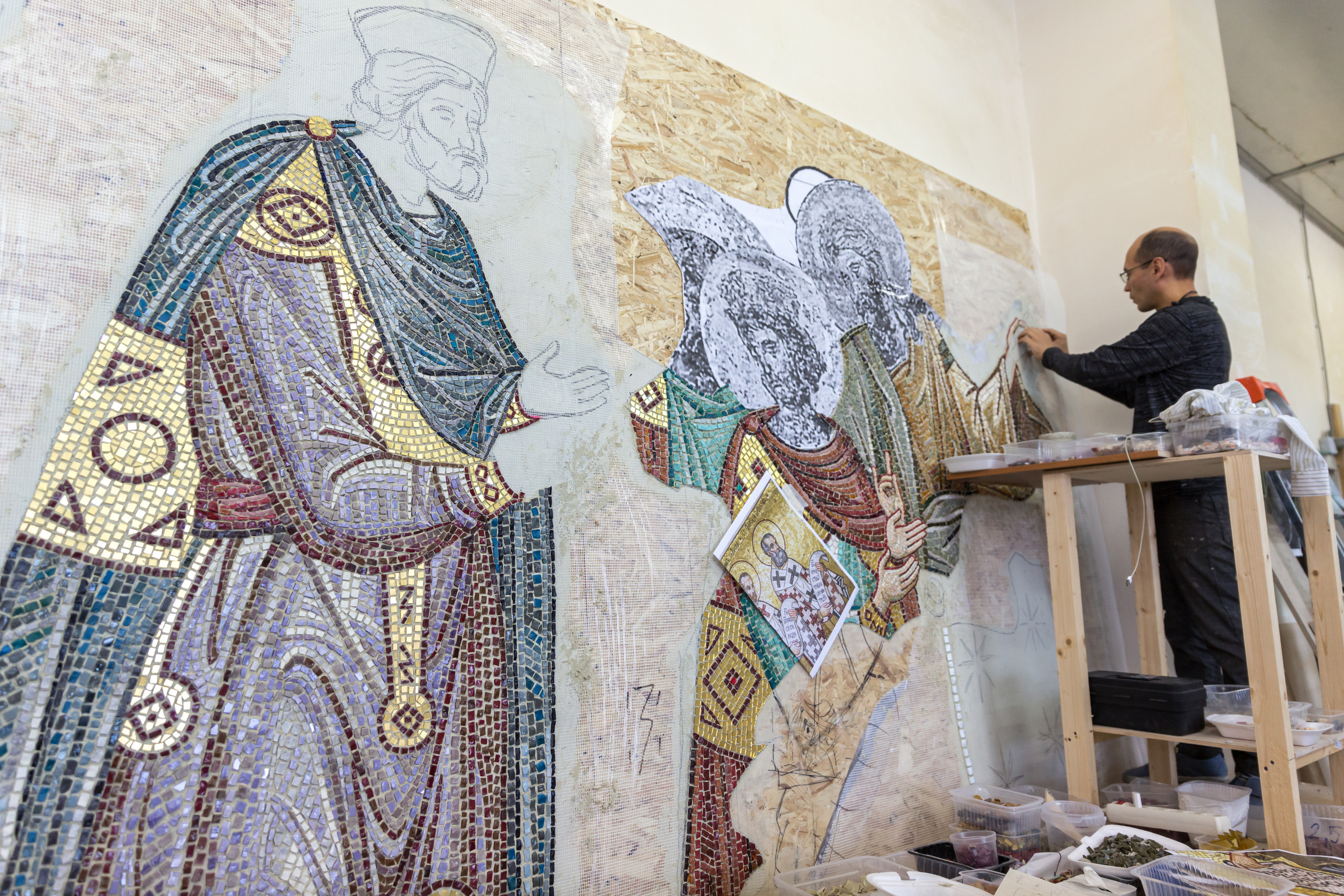 О нас. НИИКОРОВИН- мастерская мозаики и монументального искусства