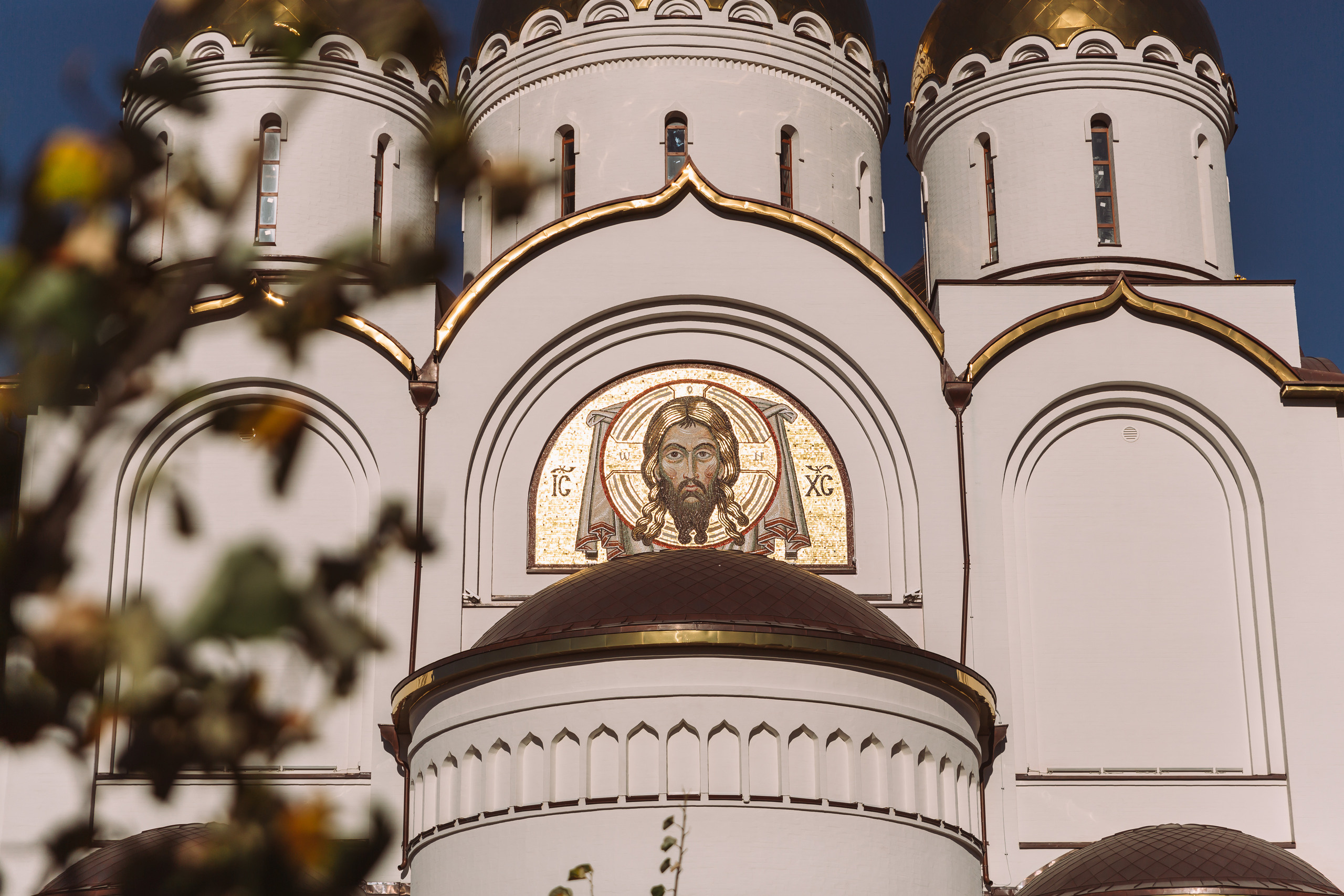 Оформление фасадов храма. НИИКОРОВИН- мастерская мозаики и монументального искусства