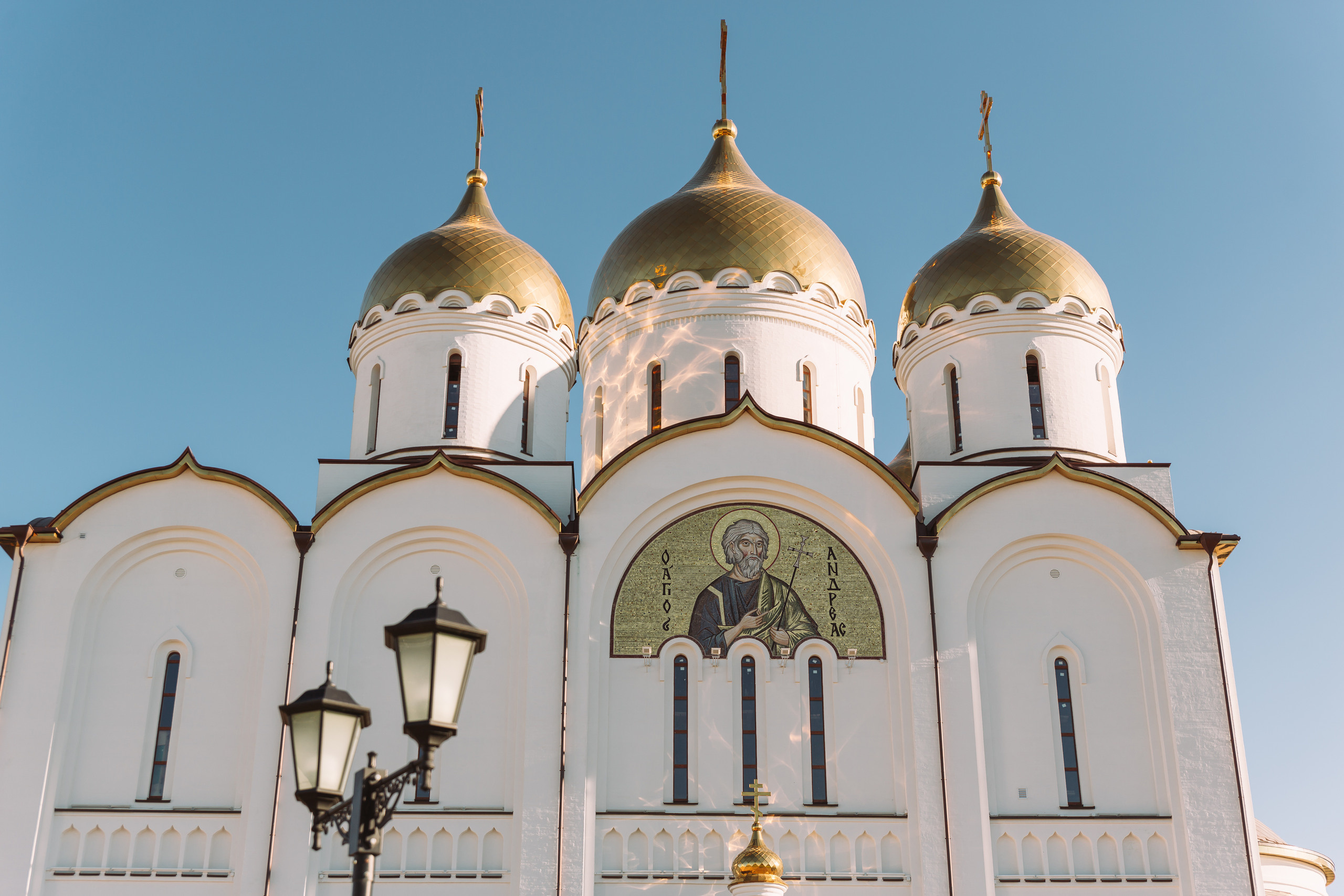 Оформление фасадов храма. НИИКОРОВИН- мастерская мозаики и монументального искусства