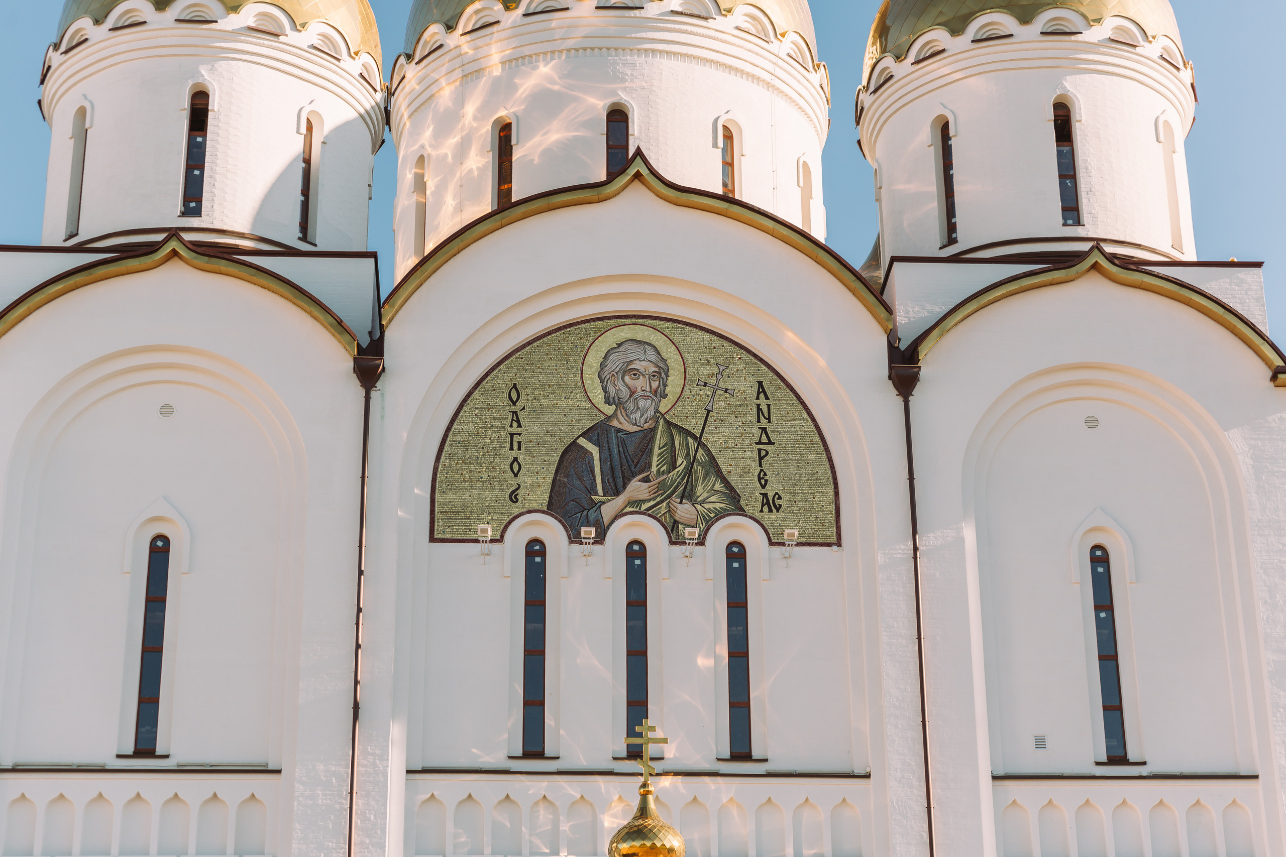 Оформление фасадов храма. НИИКОРОВИН- мастерская мозаики и монументального искусства