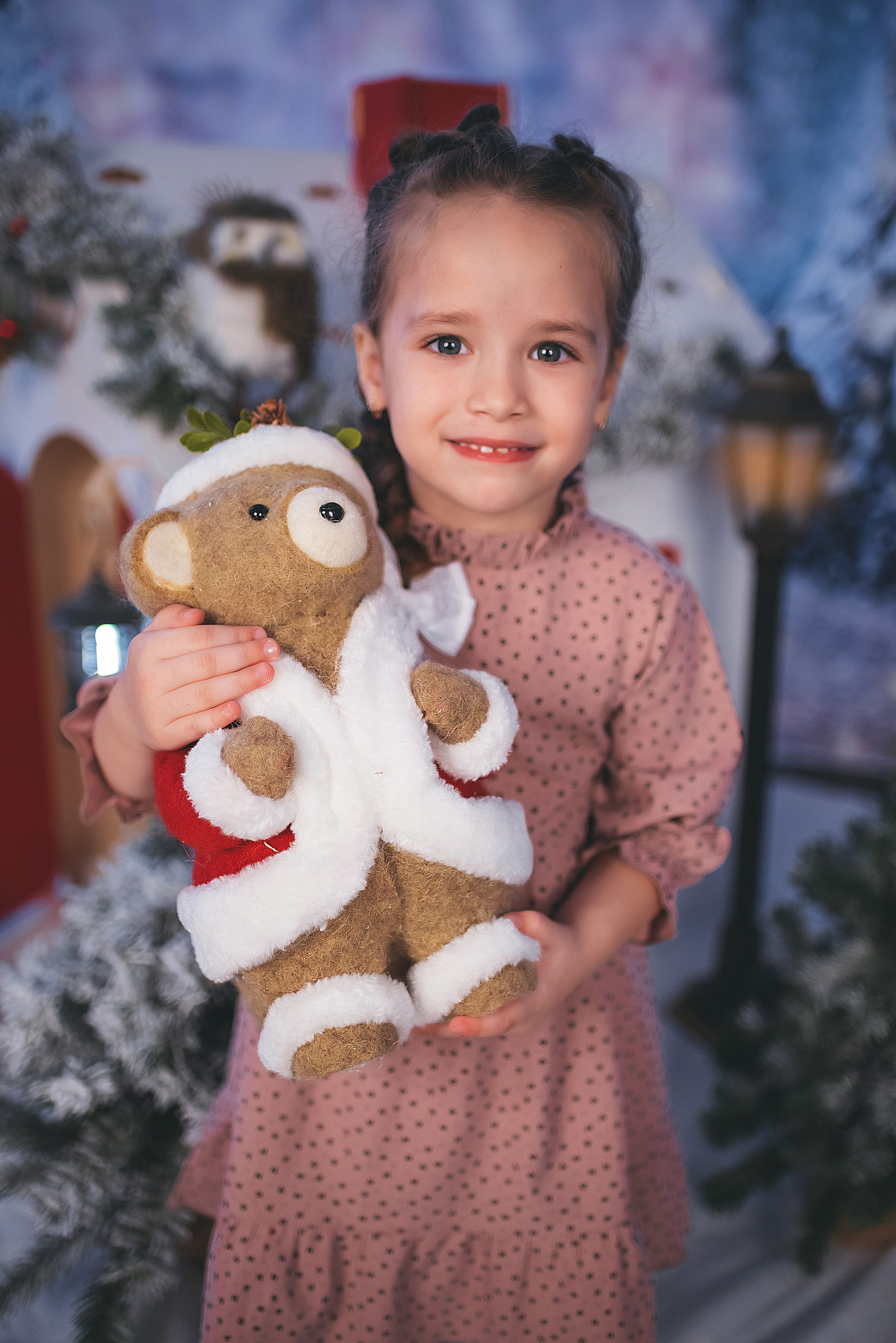 Проект «Новогодний домик». Семейный и детский фотограф в Тейково