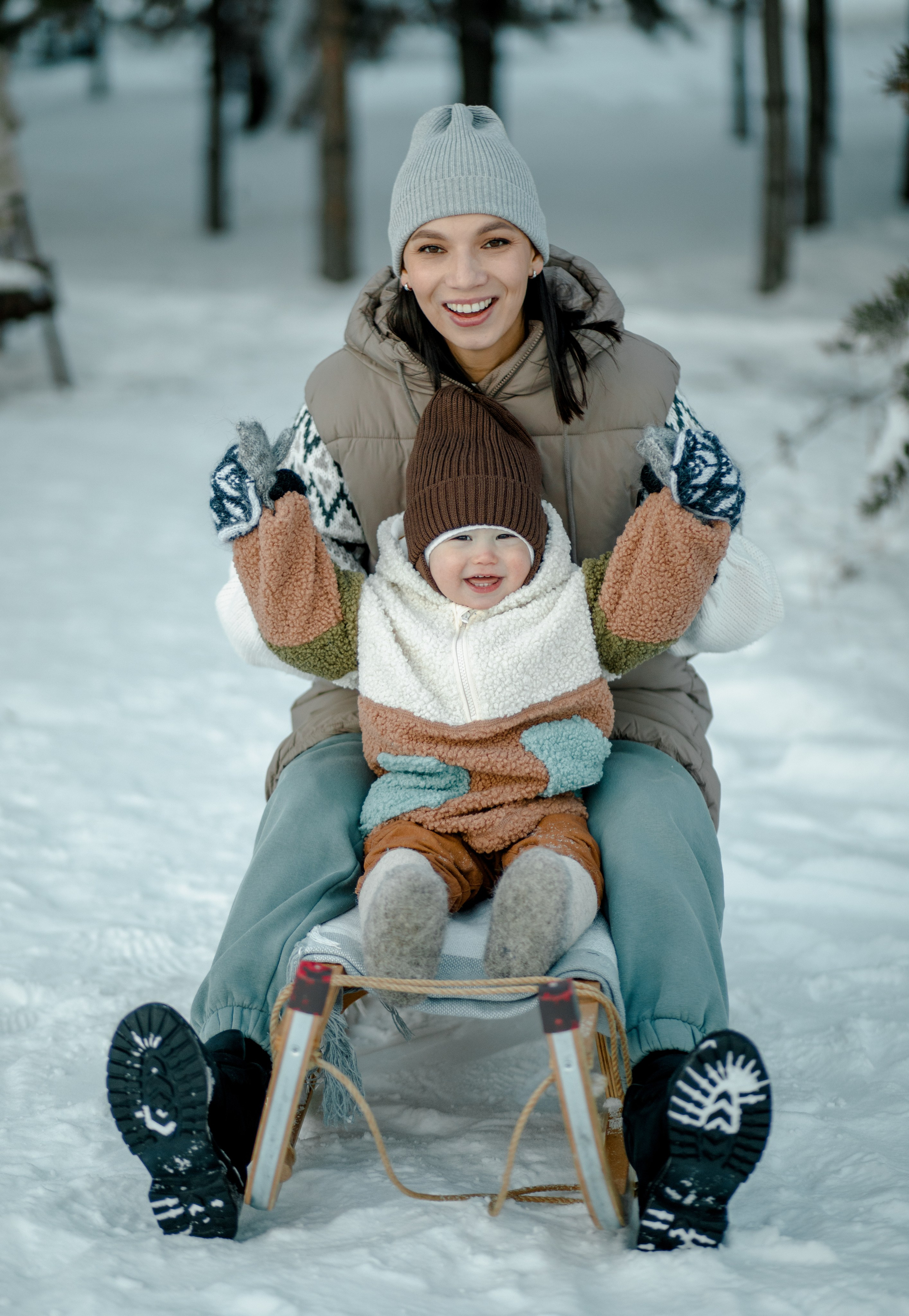 Новогодняя Семейная фотосессия. Свадебный и семейный фотограф Ибрагимова Мария из Екатеринбурга