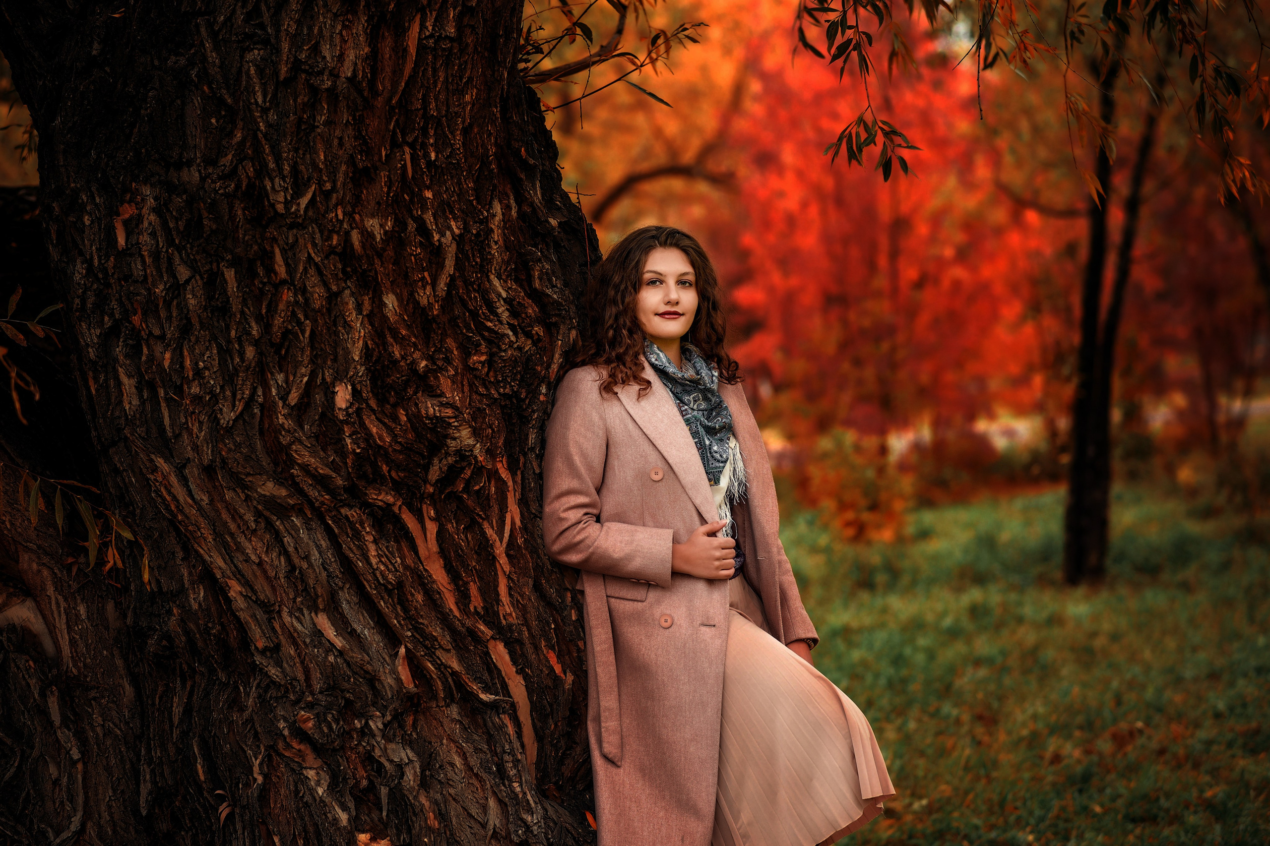 Осенняя прогулочная. Свадебный, семейный, детский, контент фотограф в Омске Максим Ильин