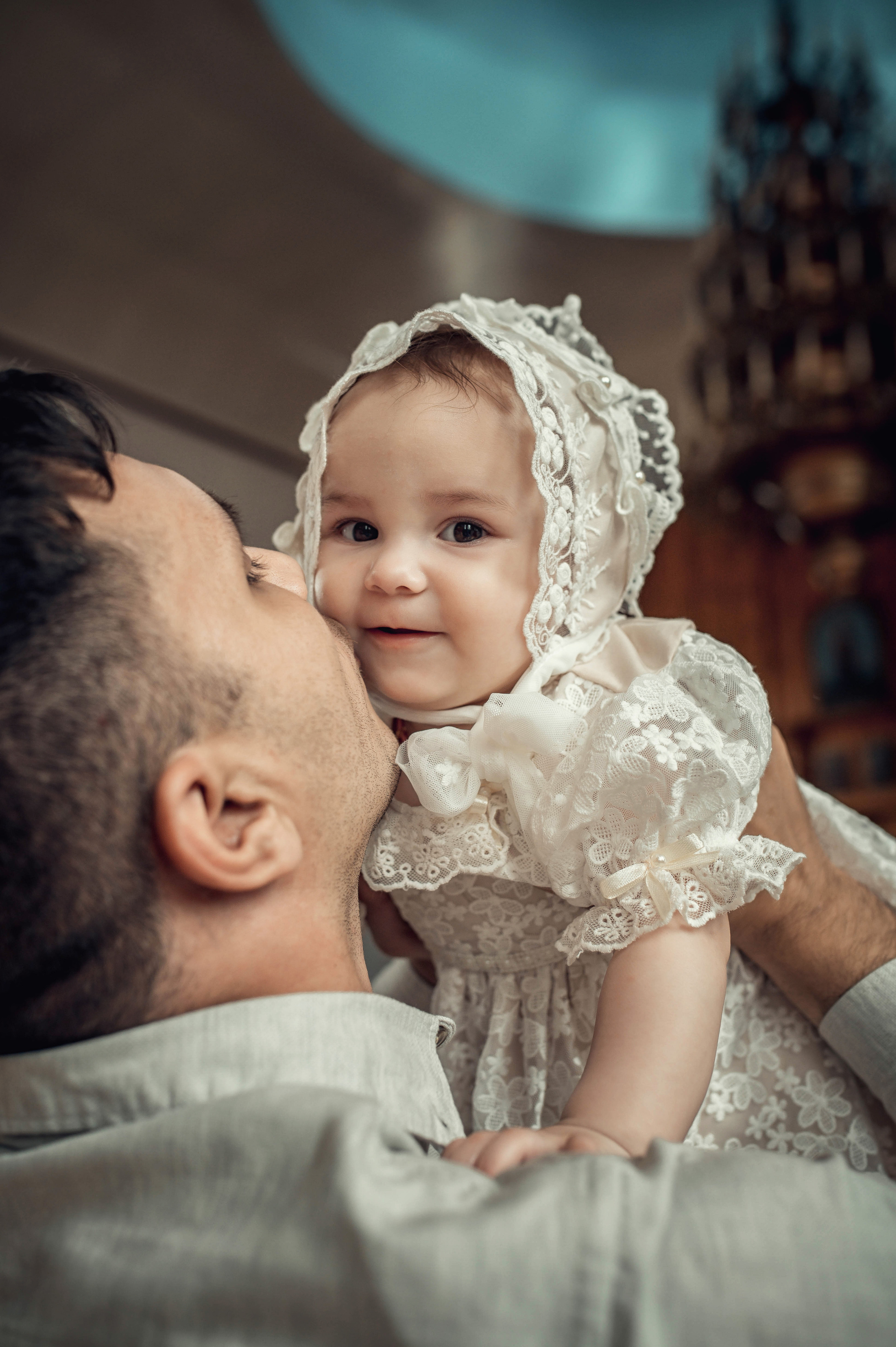 Таинство Крещения Киры. Храм Николая Чудотворца г. Краснослободск. Церковный, семейный и репортажный фотограф Волгоград, Волжский