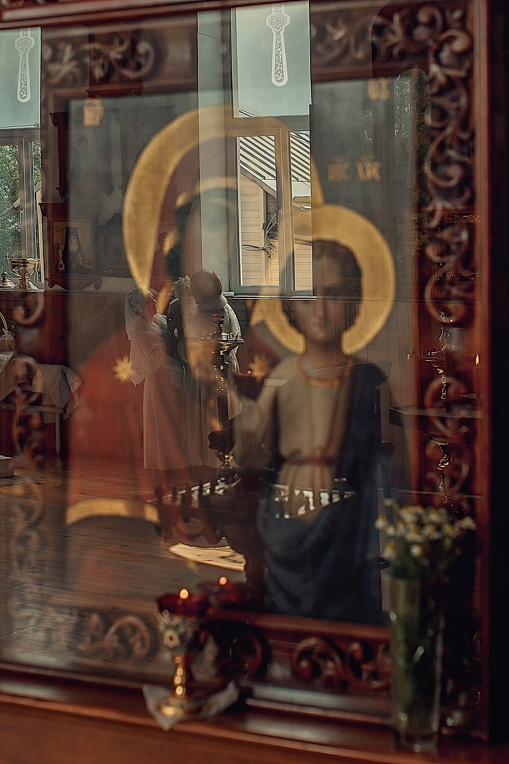 Таинство Крещение Амелии. Храм Николая Чудотворца г. Краснослободск. Церковный, семейный и репортажный фотограф Волгоград, Волжский