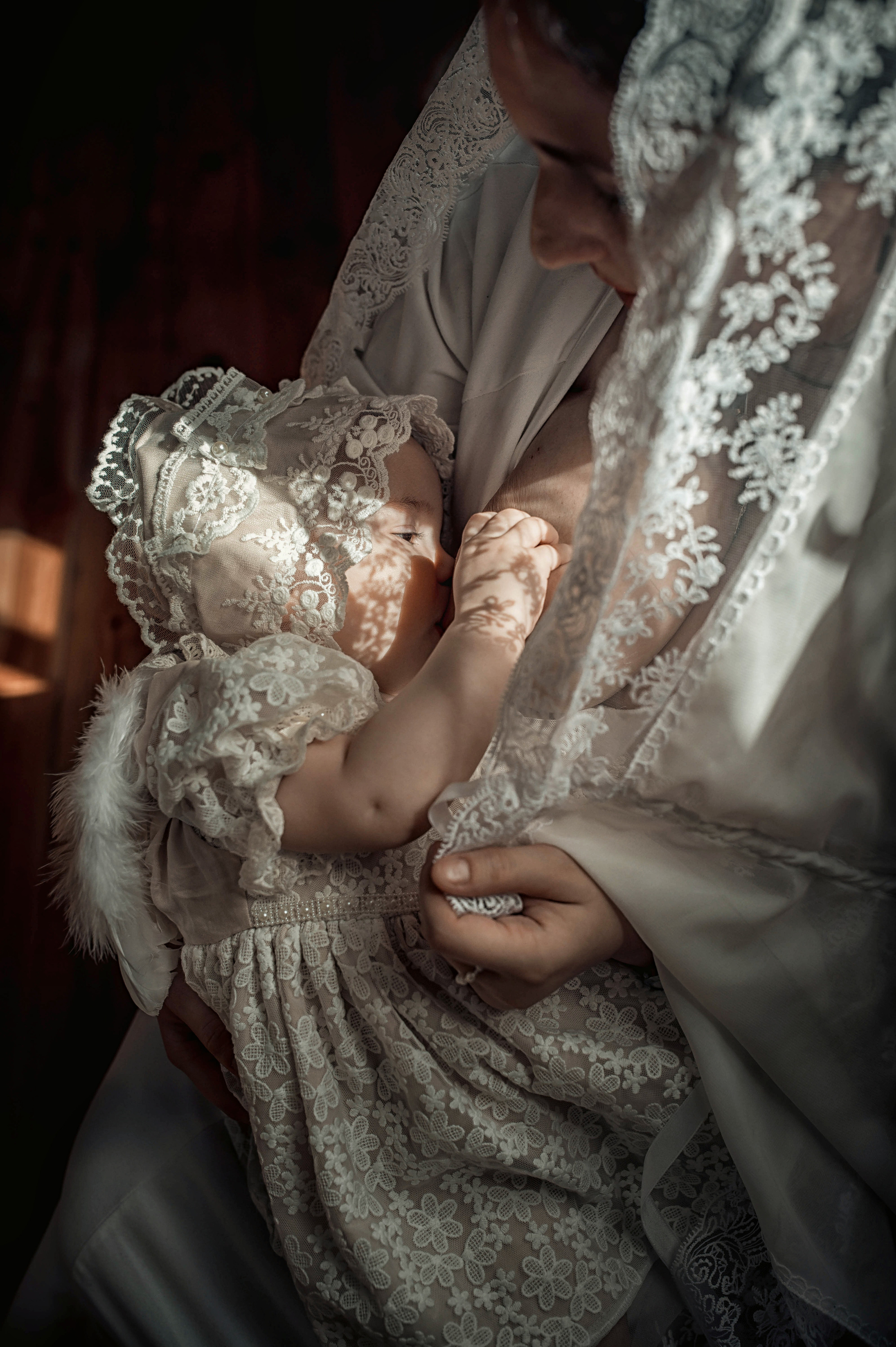 Таинство Крещения Киры. Храм Николая Чудотворца г. Краснослободск. Церковный, семейный и репортажный фотограф Волгоград, Волжский