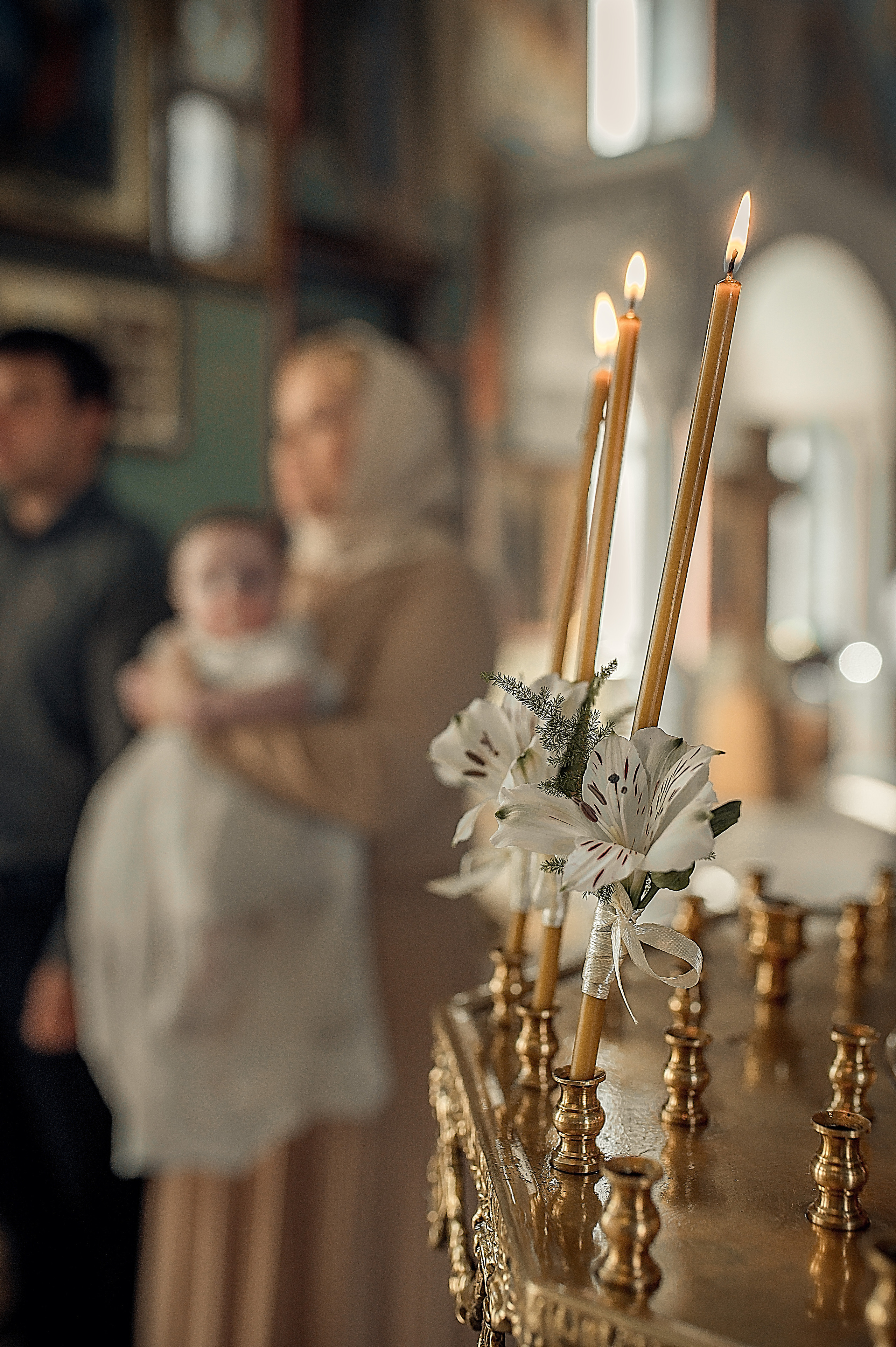 Таинство Крещение Василисы. Храм Всех Святых в Земле Российской просиявших г. Волгоград. Церковный, семейный и репортажный фотограф Волгоград, Волжский