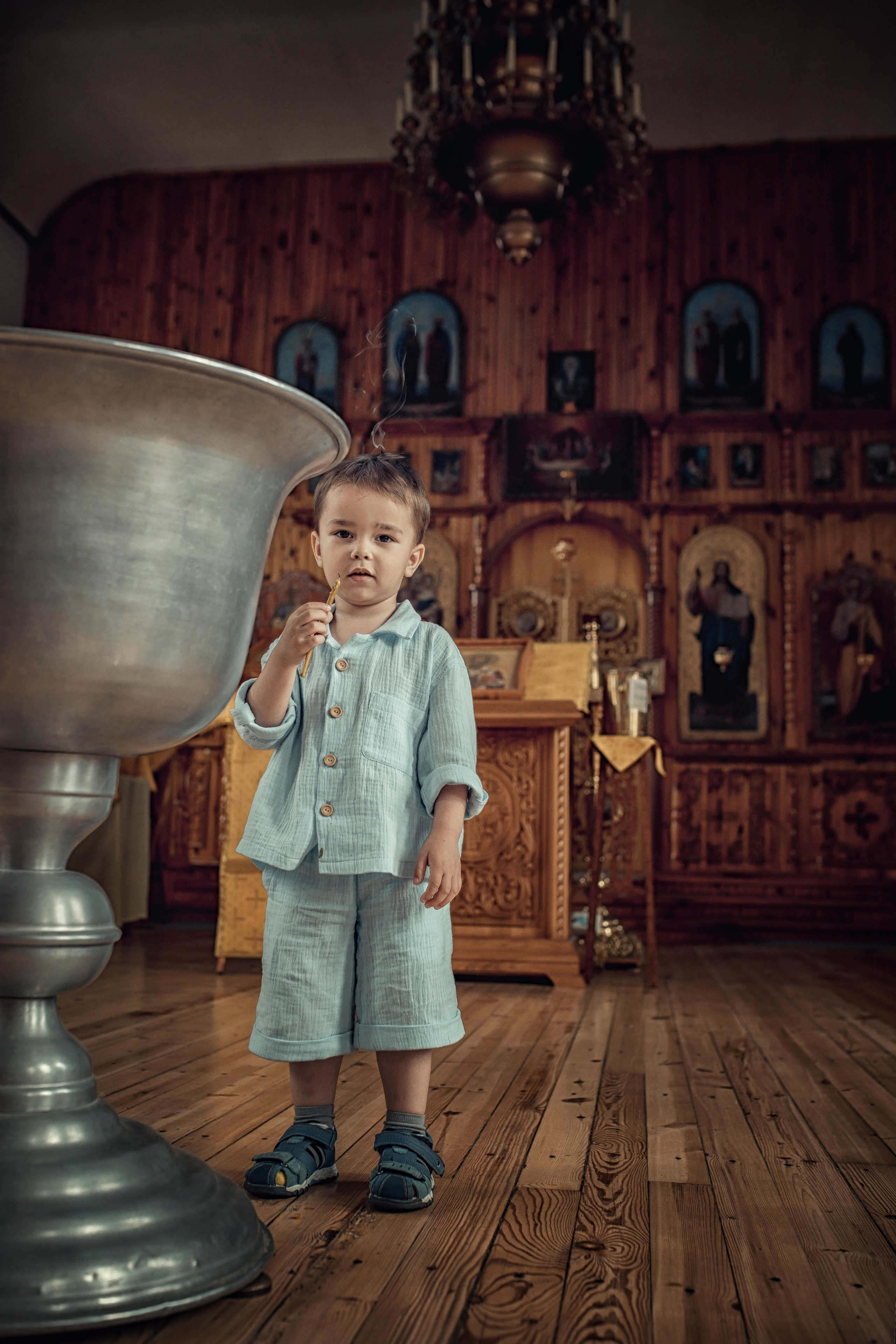 Таинство Крещения Киры. Храм Николая Чудотворца г. Краснослободск. Церковный, семейный и репортажный фотограф Волгоград, Волжский