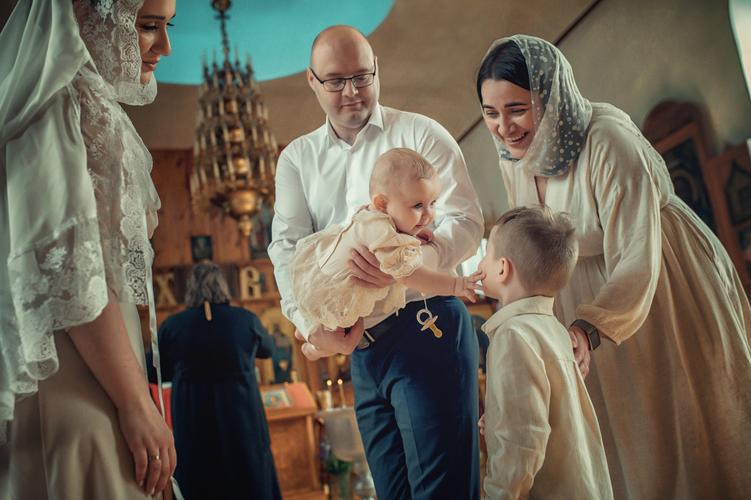Таинство Крещение Амелии. Храм Николая Чудотворца г. Краснослободск. Церковный, семейный и репортажный фотограф Волгоград, Волжский