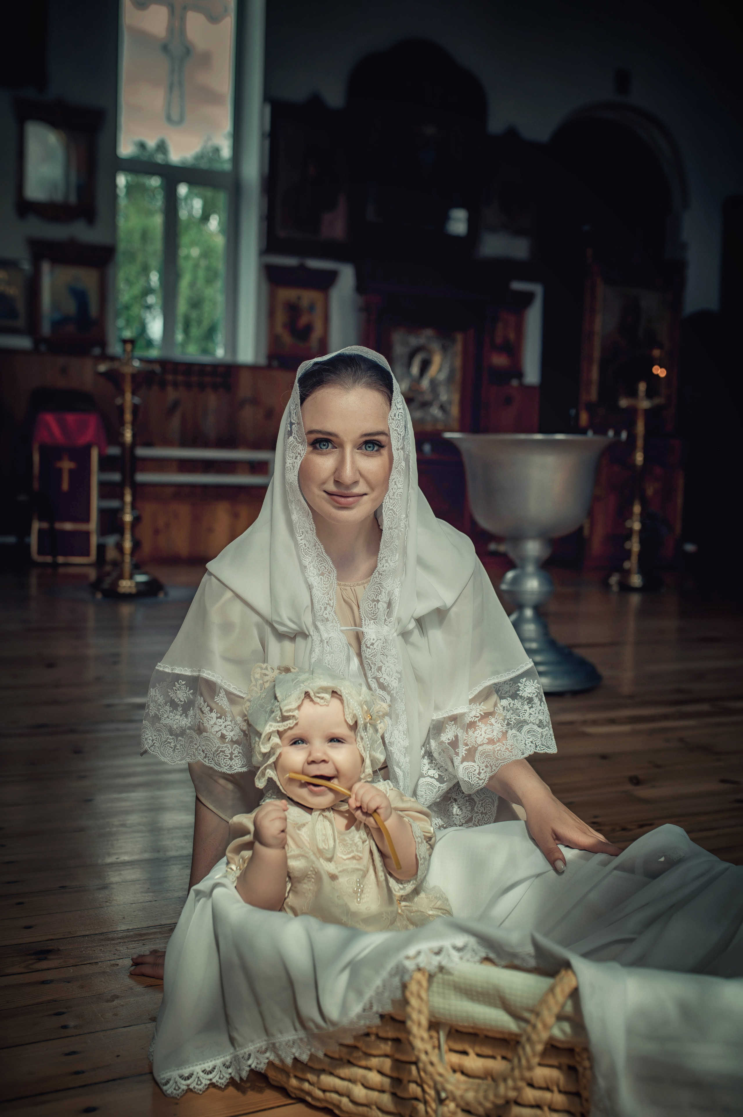 Таинство Крещение Амелии. Храм Николая Чудотворца г. Краснослободск. Церковный, семейный и репортажный фотограф Волгоград, Волжский