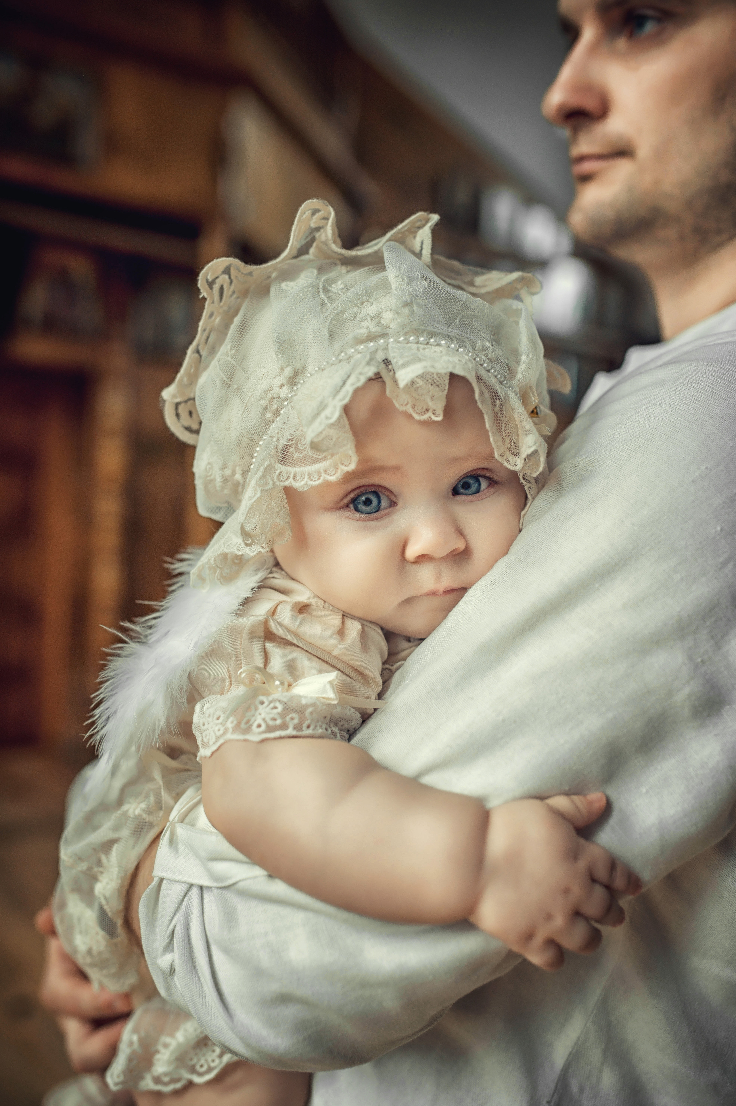 Таинство Крещение Амелии. Храм Николая Чудотворца г. Краснослободск. Церковный, семейный и репортажный фотограф Волгоград, Волжский