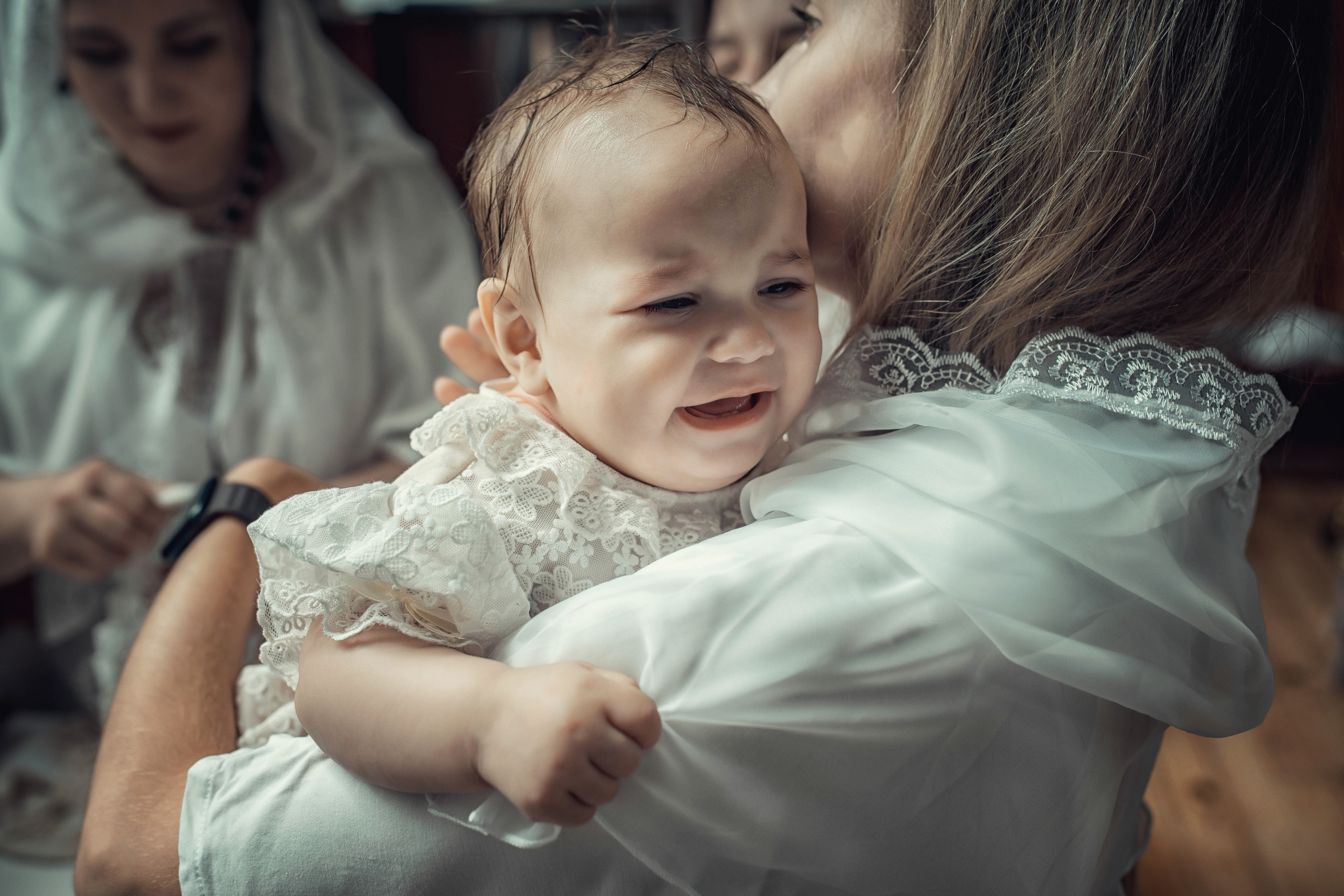 Таинство Крещения Киры. Храм Николая Чудотворца г. Краснослободск. Церковный, семейный и репортажный фотограф Волгоград, Волжский