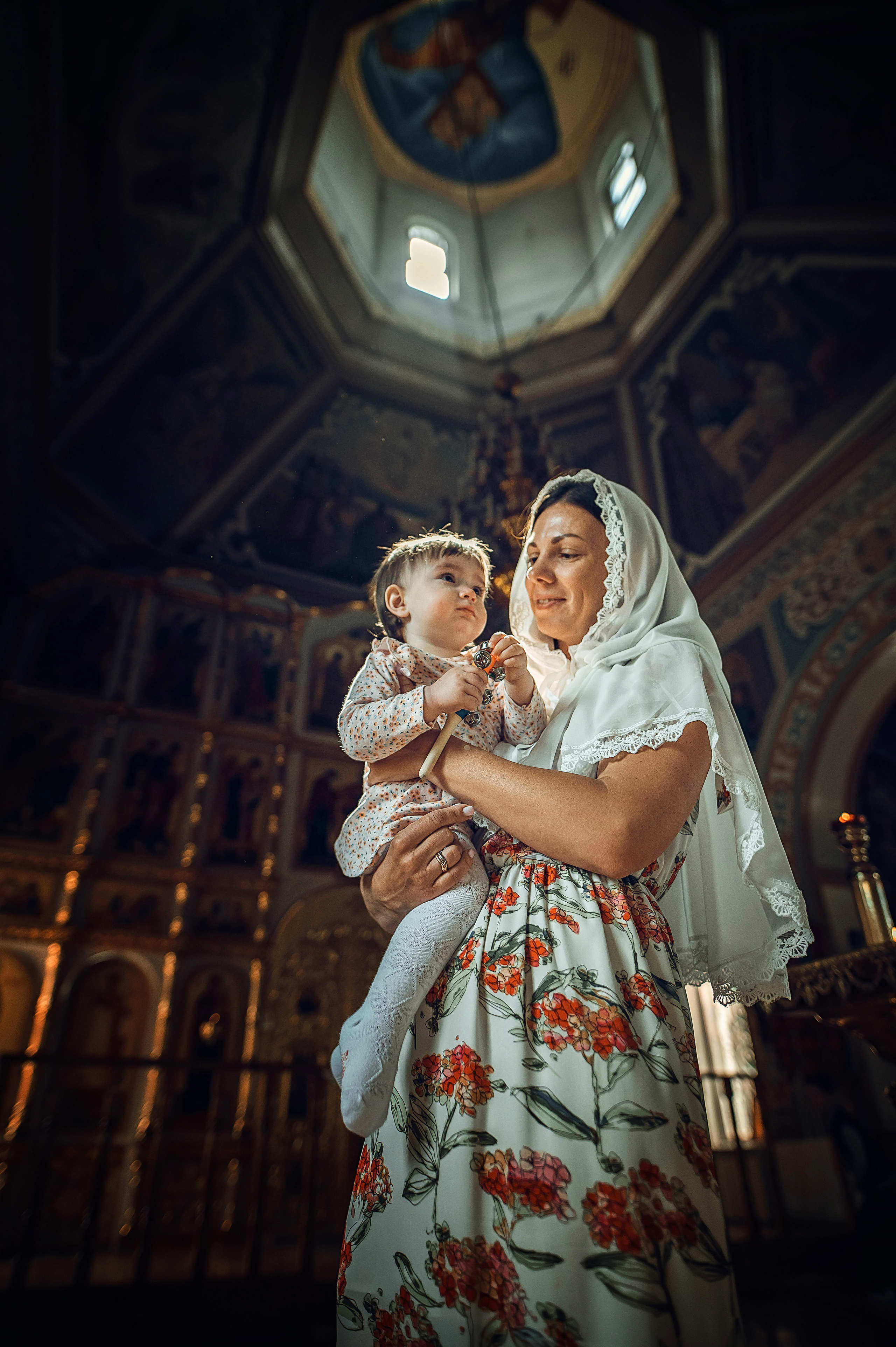 Таинство Крещения Марии. Храм Николая Чудотворца г. Волгоград. Церковный, семейный и репортажный фотограф Волгоград, Волжский