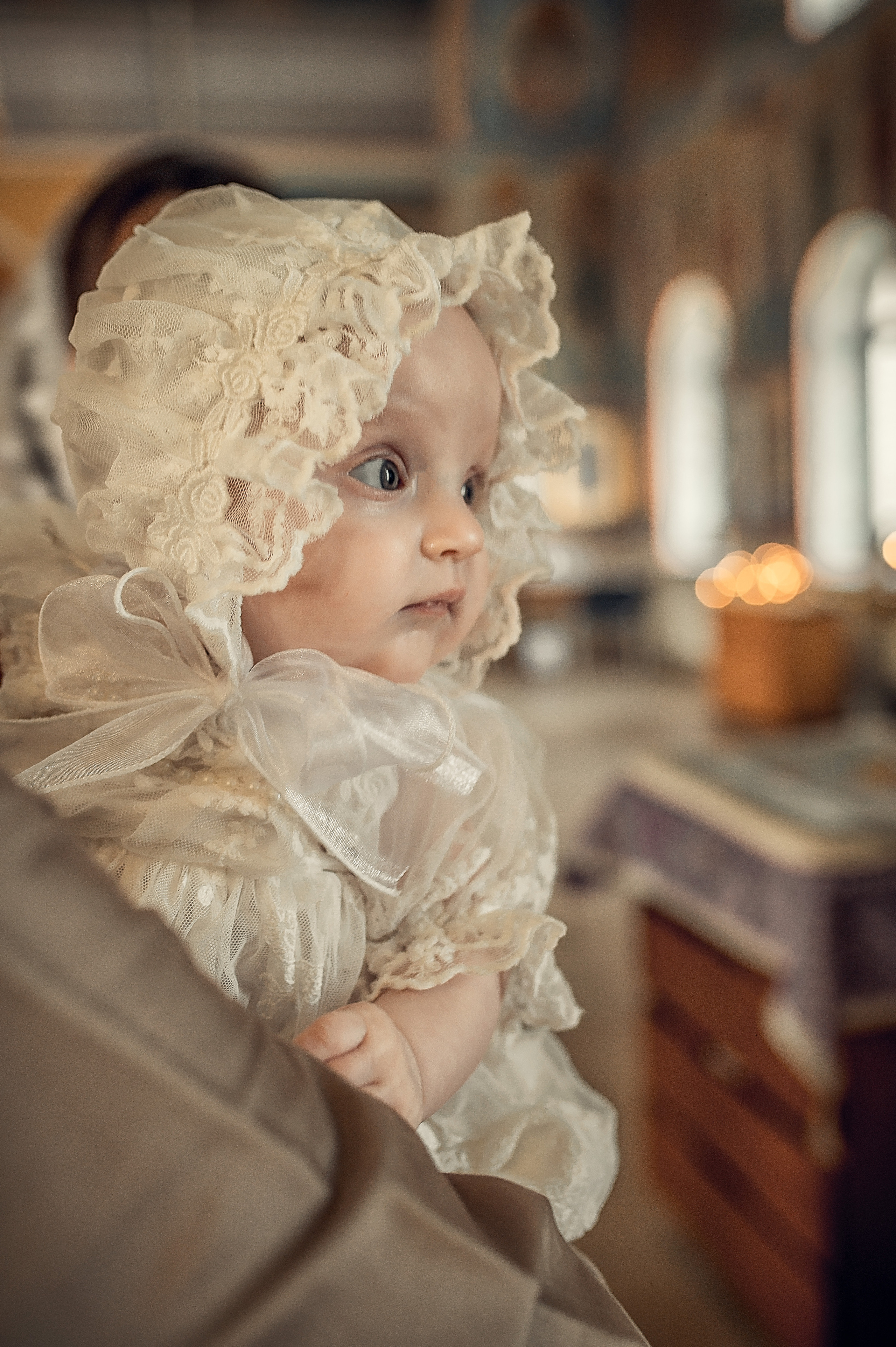 Таинство Крещение Василисы. Храм Всех Святых в Земле Российской просиявших г. Волгоград. Церковный, семейный и репортажный фотограф Волгоград, Волжский