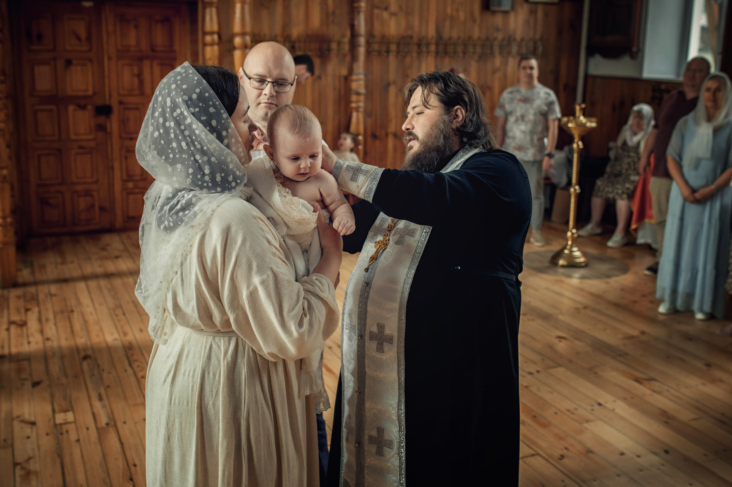 Таинство Крещение Амелии. Храм Николая Чудотворца г. Краснослободск. Церковный, семейный и репортажный фотограф Волгоград, Волжский