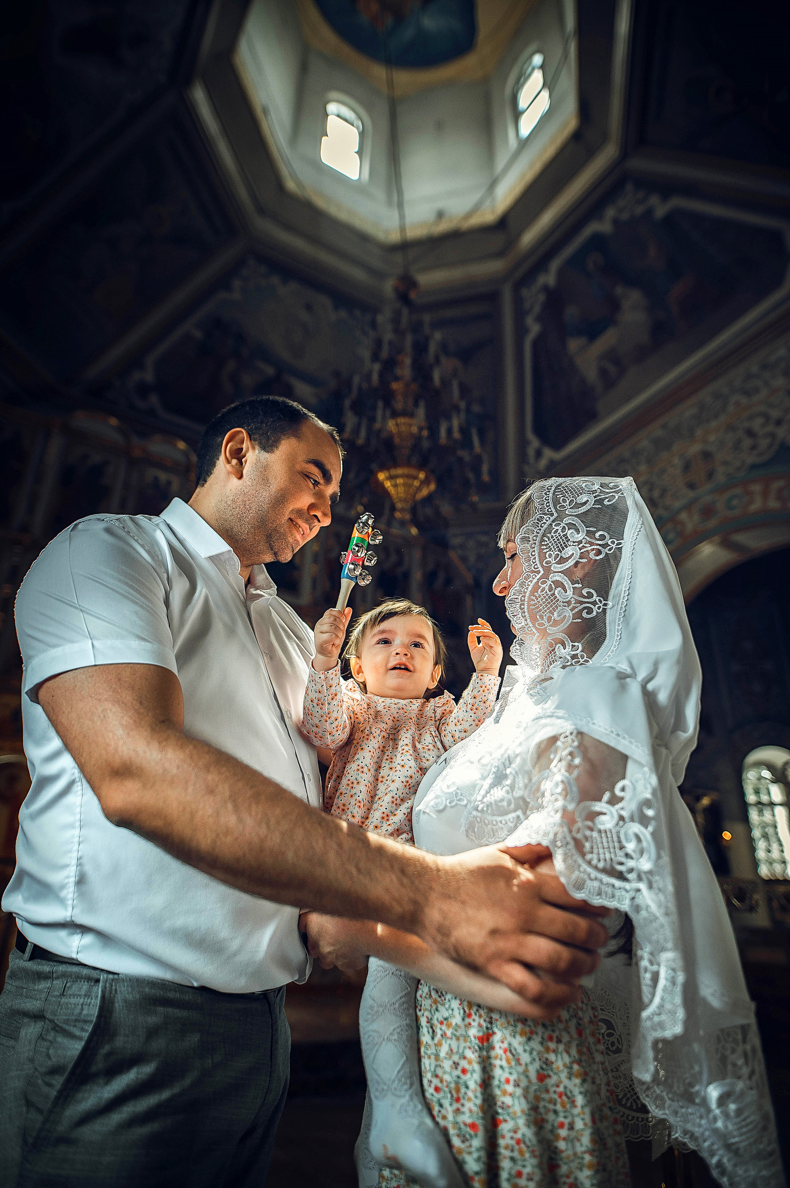 Таинство Крещения Марии. Храм Николая Чудотворца г. Волгоград. Церковный, семейный и репортажный фотограф Волгоград, Волжский