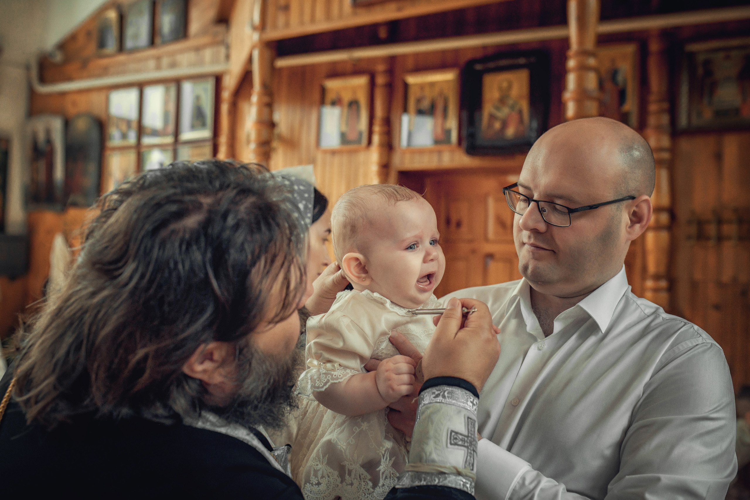 Таинство Крещение Амелии. Храм Николая Чудотворца г. Краснослободск. Церковный, семейный и репортажный фотограф Волгоград, Волжский