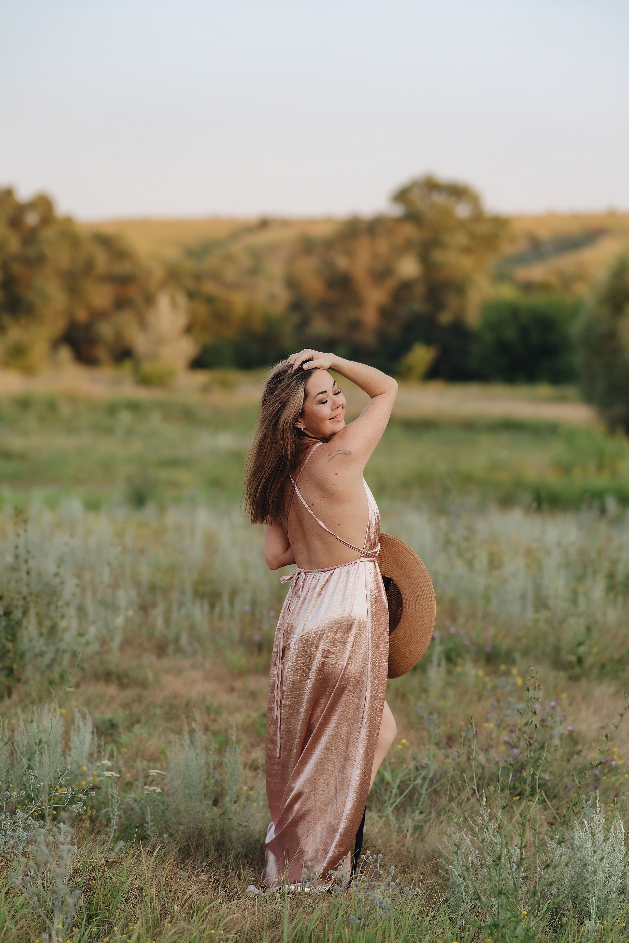 Юлия | Летняя съемка на закате. Фотограф Карина Шмулёва. Воронеж и область