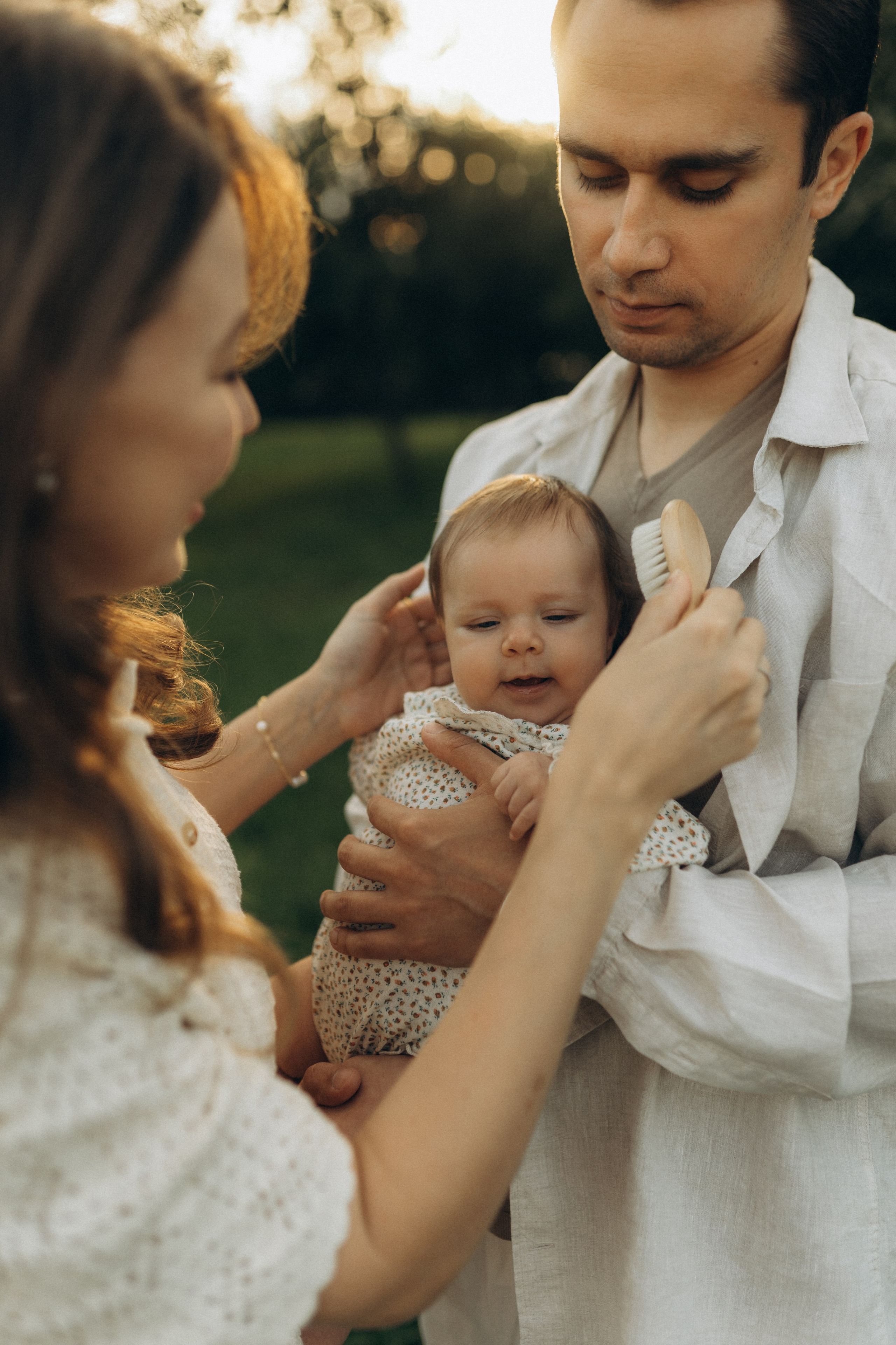 Кристина, Сергей и Полина. Семейный lifestyle фотограф в Москве Рената Рафикова