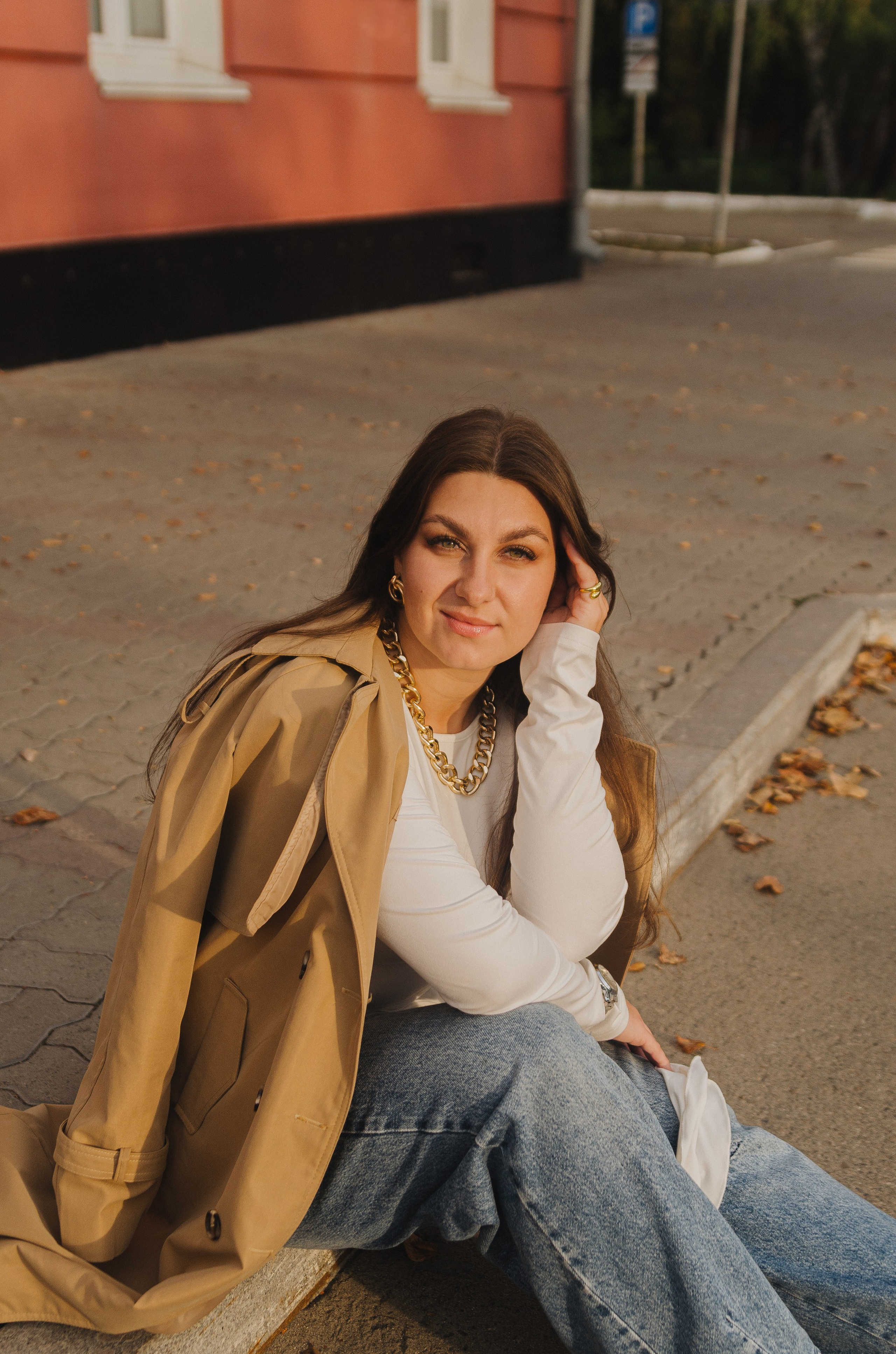 Осенняя прогулочная контент-съемка. Денисова Аля — фотограф для парных съемок и индивидуальных историй в Барнауле